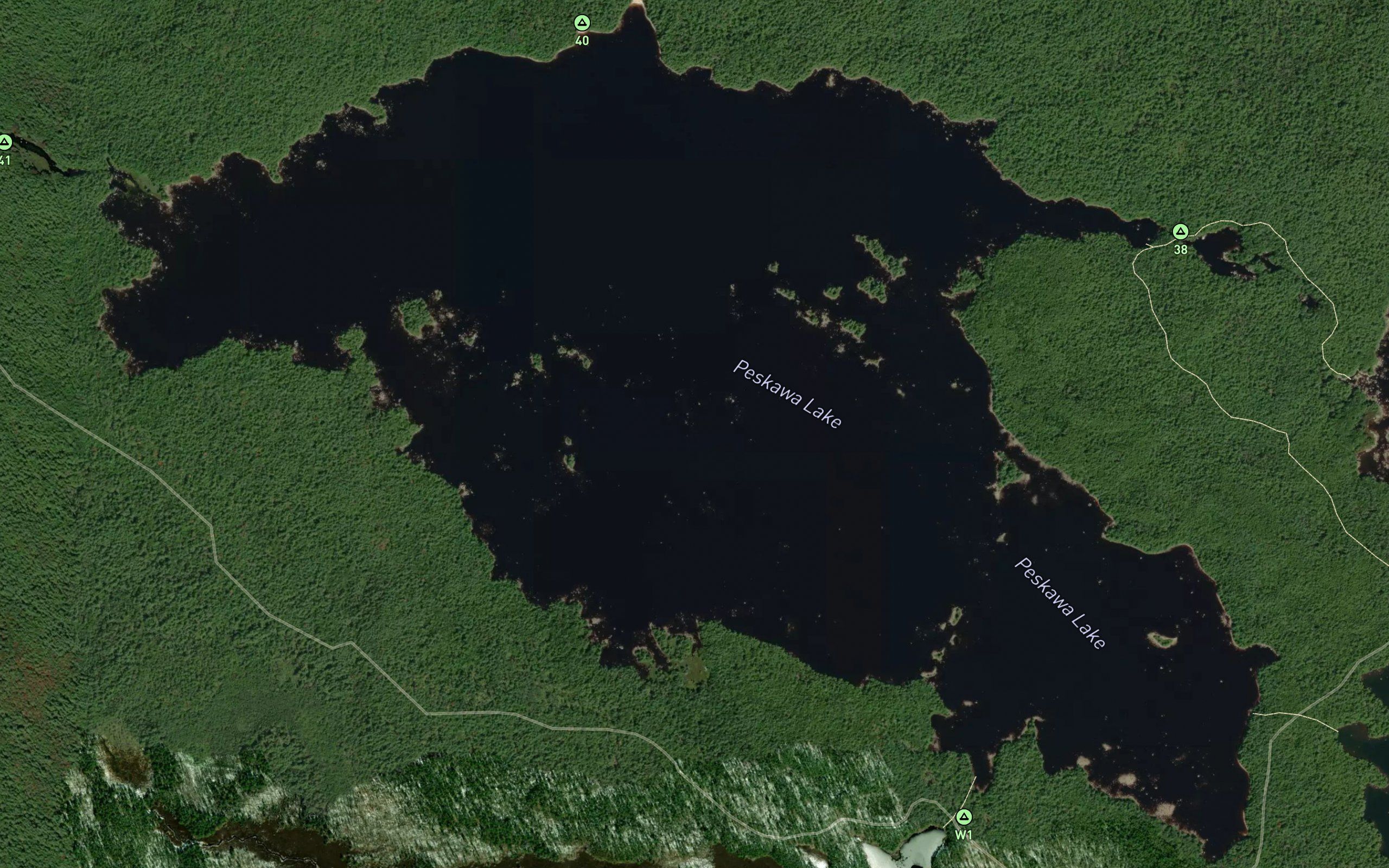 Peskawa Lake