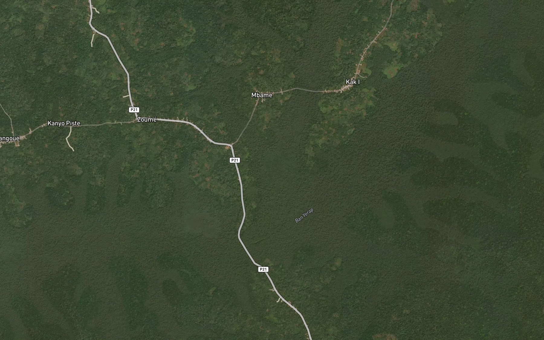 Satellite map of the Boemp