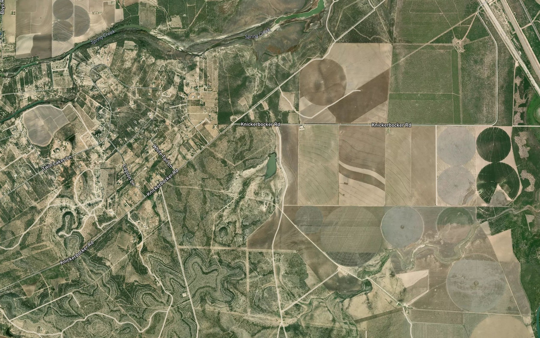 Satellite map of the XQZ Lake
