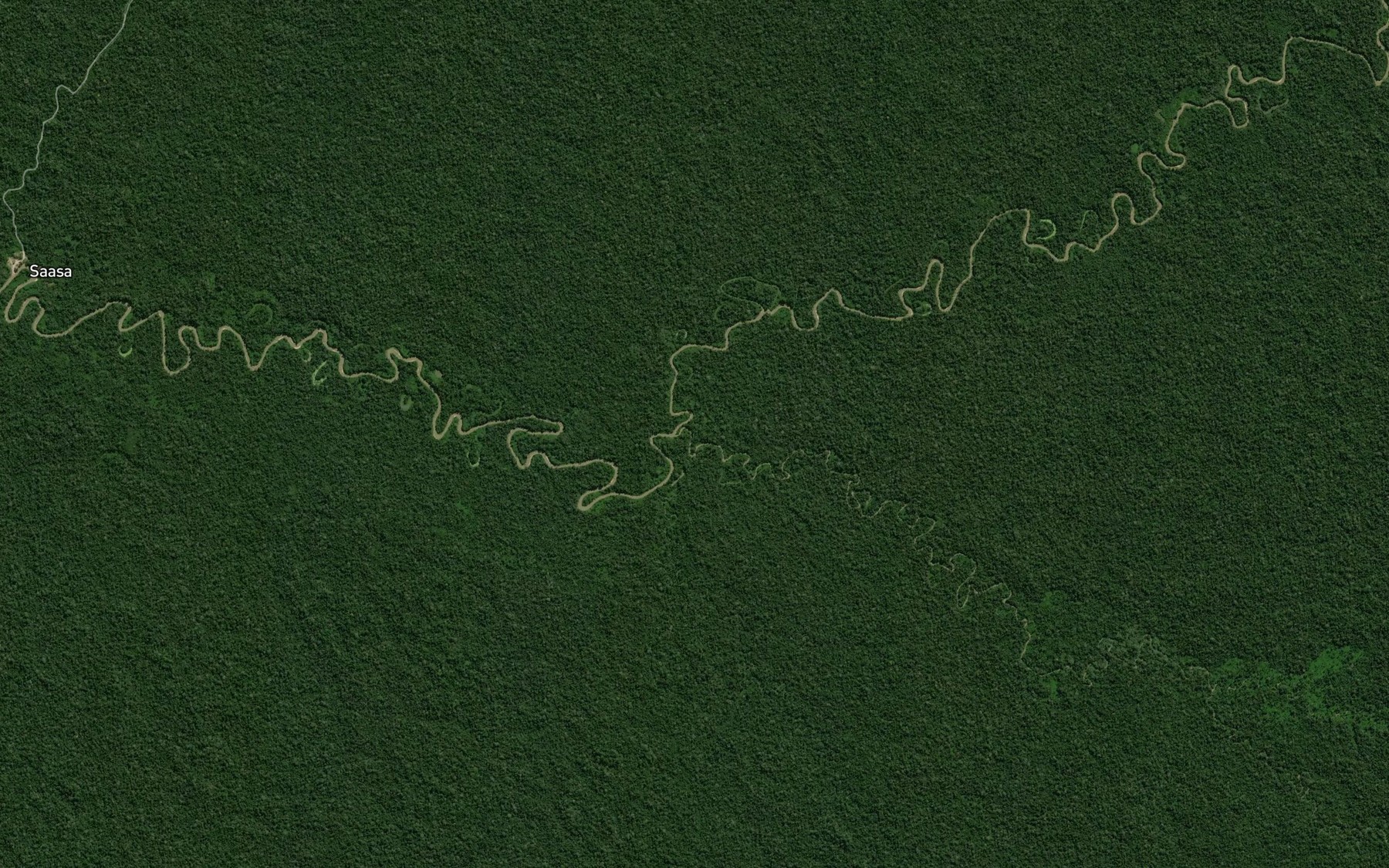Satellite map of the Quebrada Utiquinillo