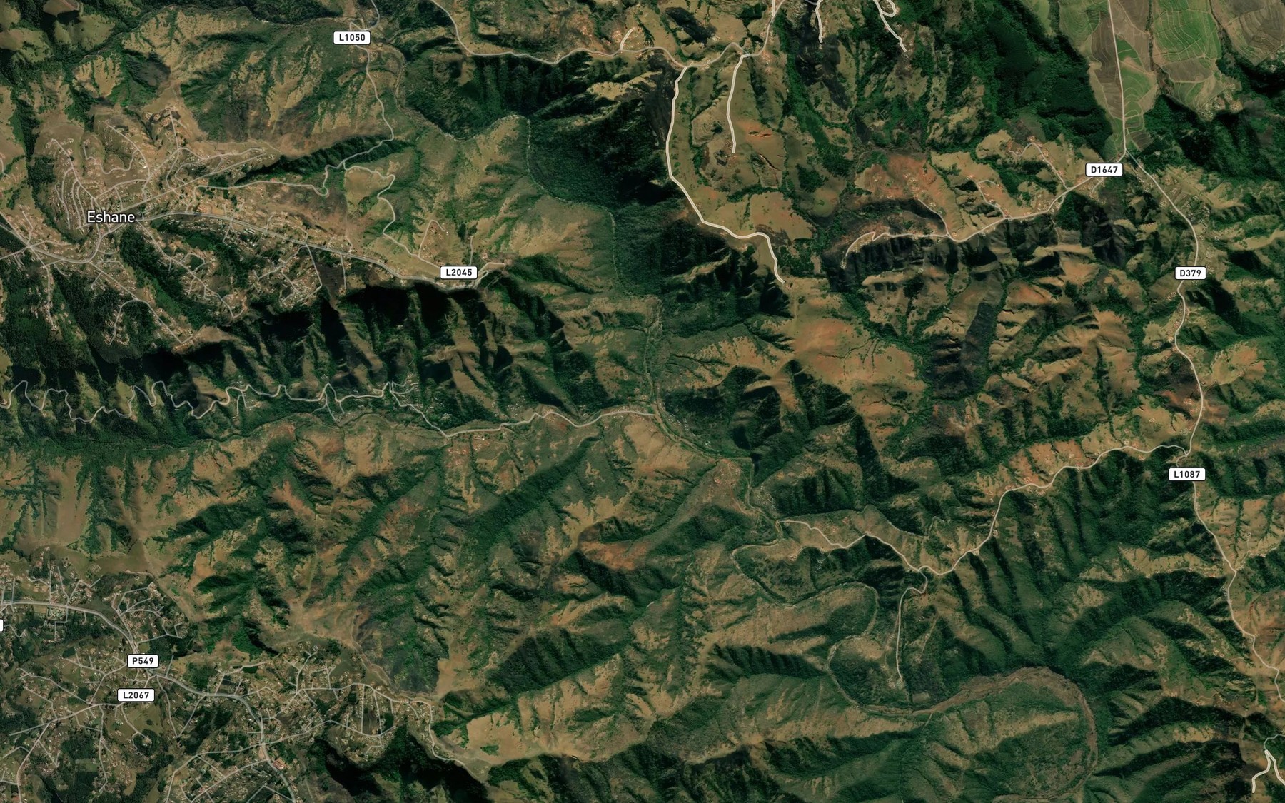 Satellite map of the Lilane