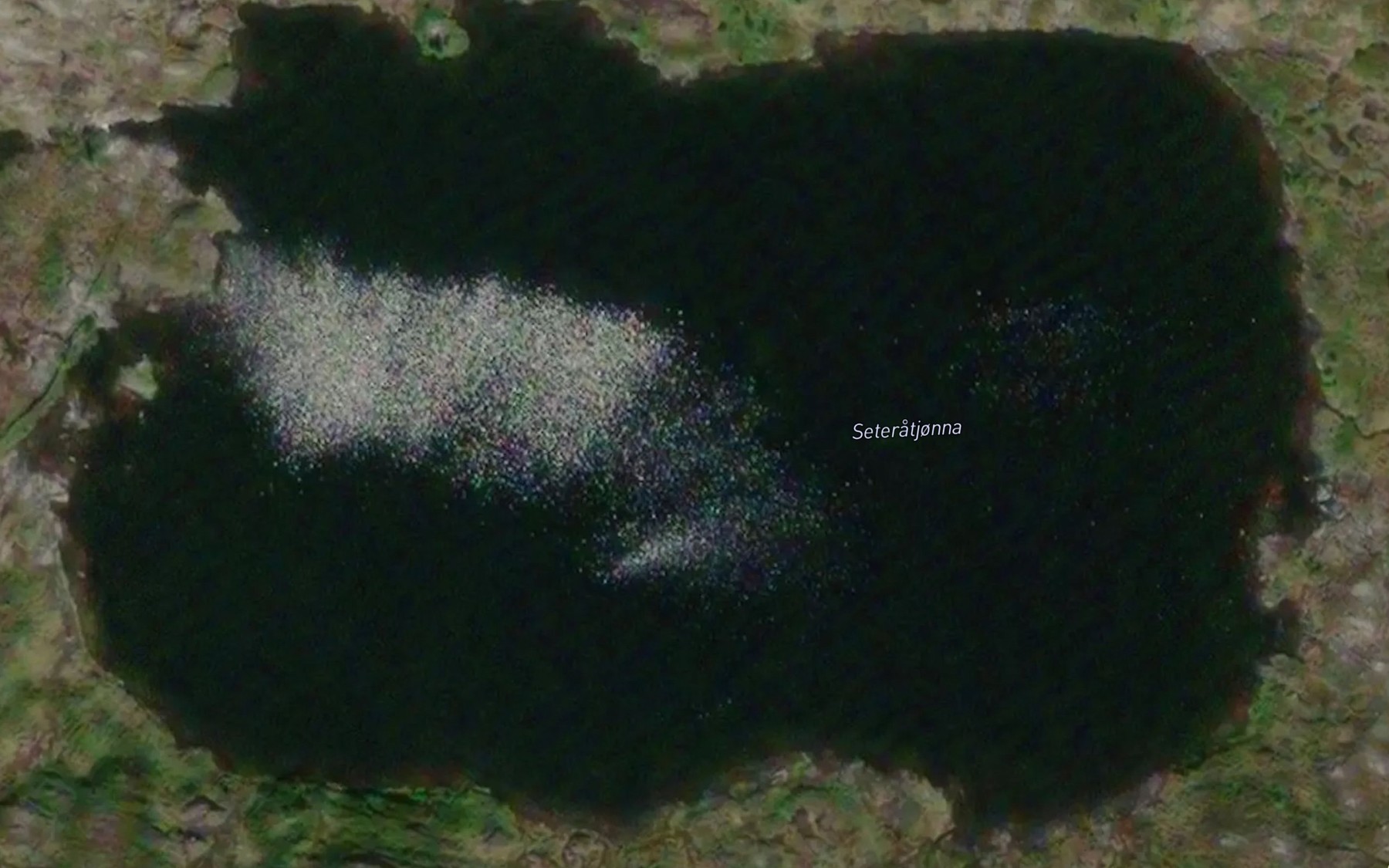 Satellite map of the Seteratjonna