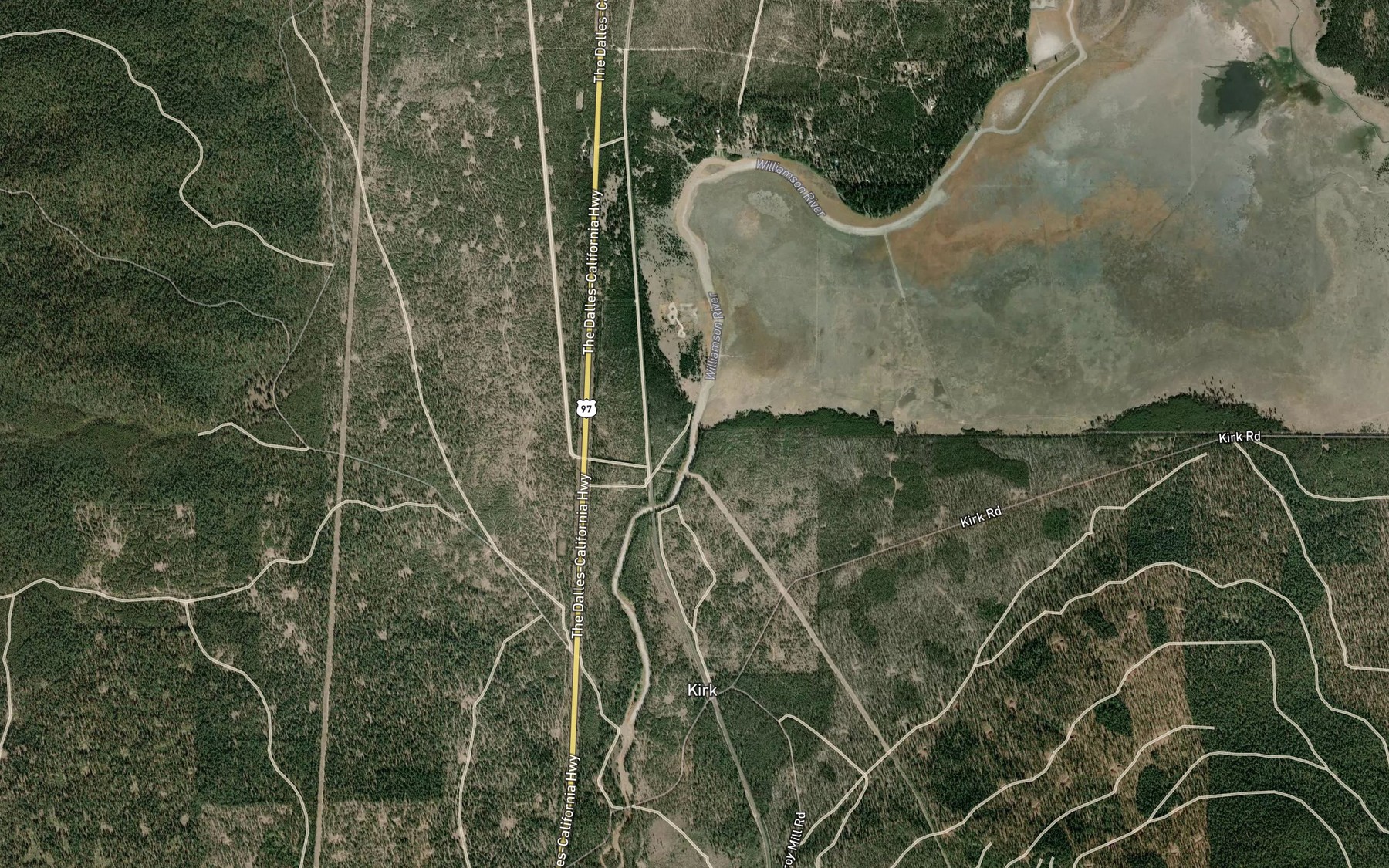 Satellite map of the Hobbs Ditch