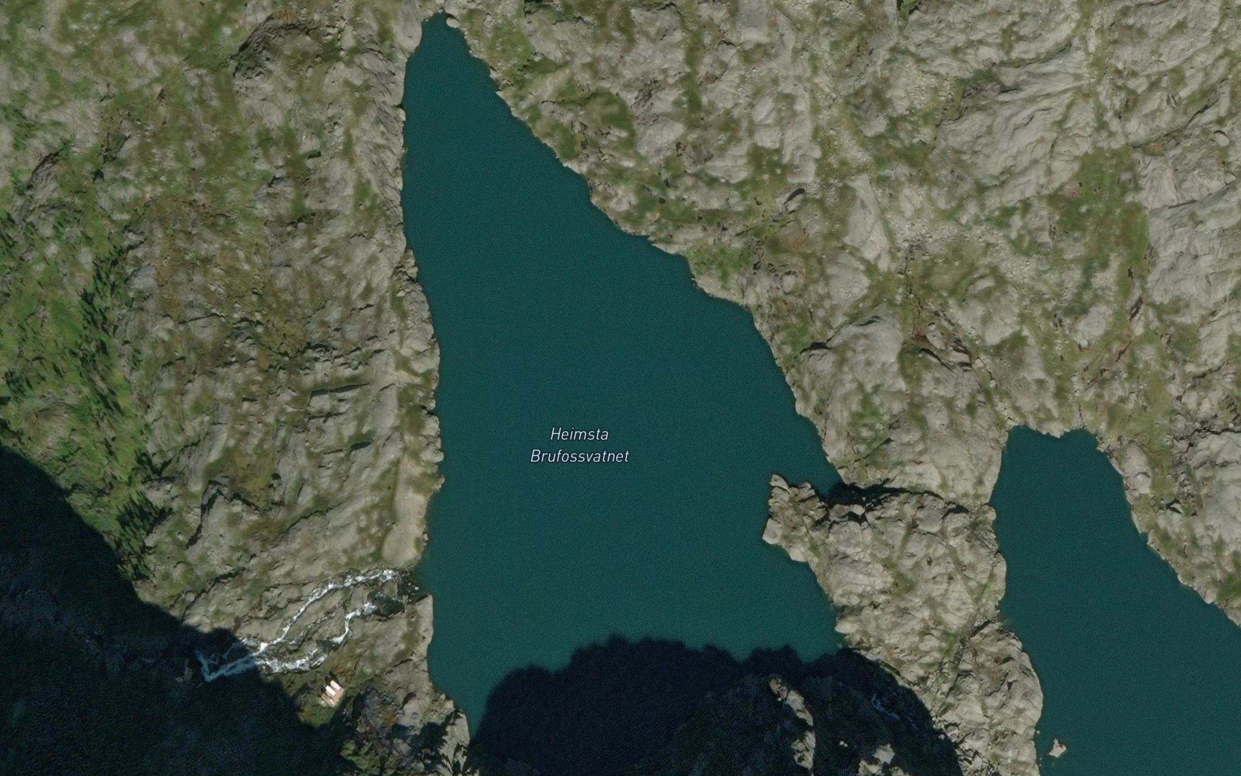 Brufossvatnet,heimsta