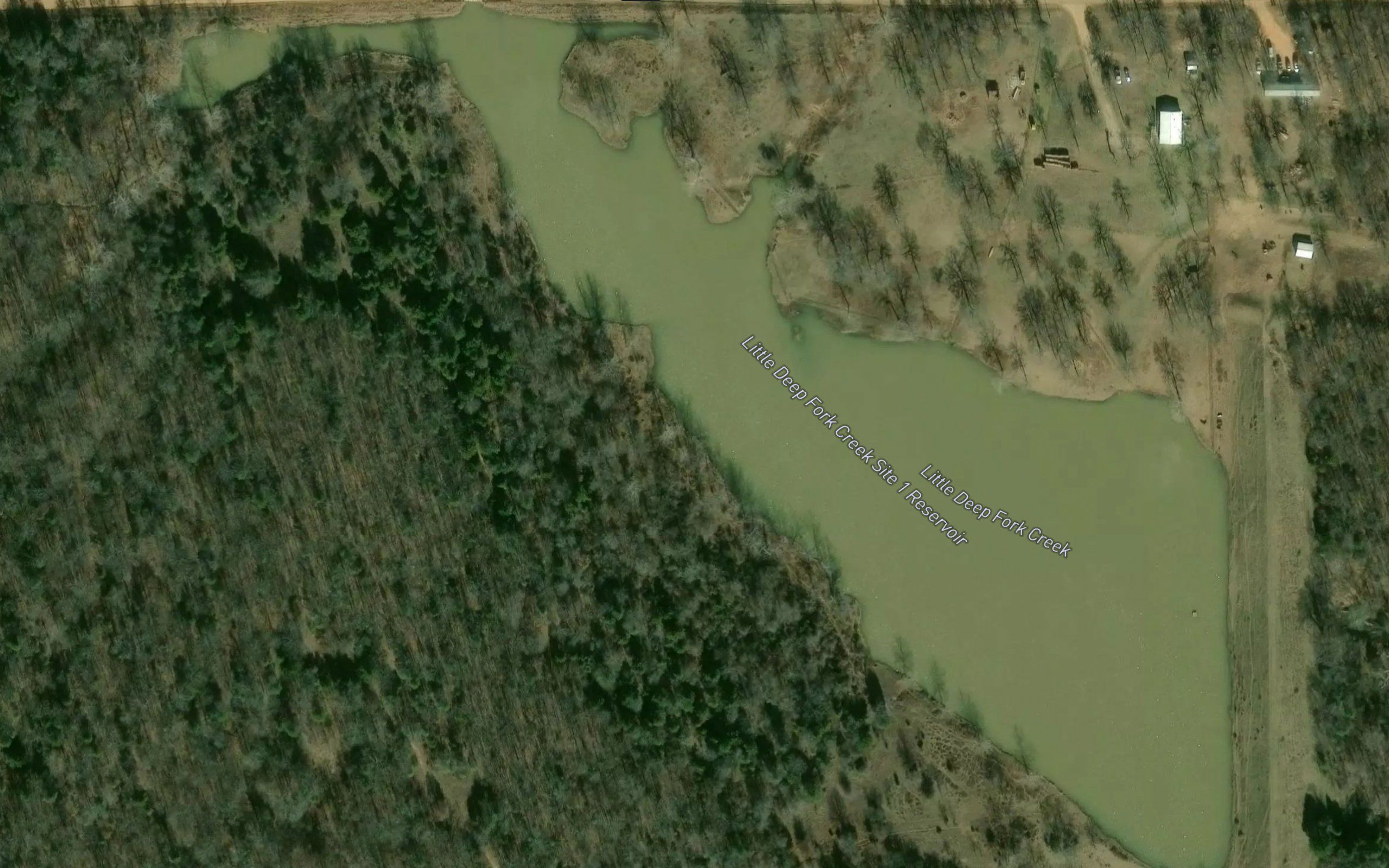 Little Deep Fork Creek Site 1 Reservoir