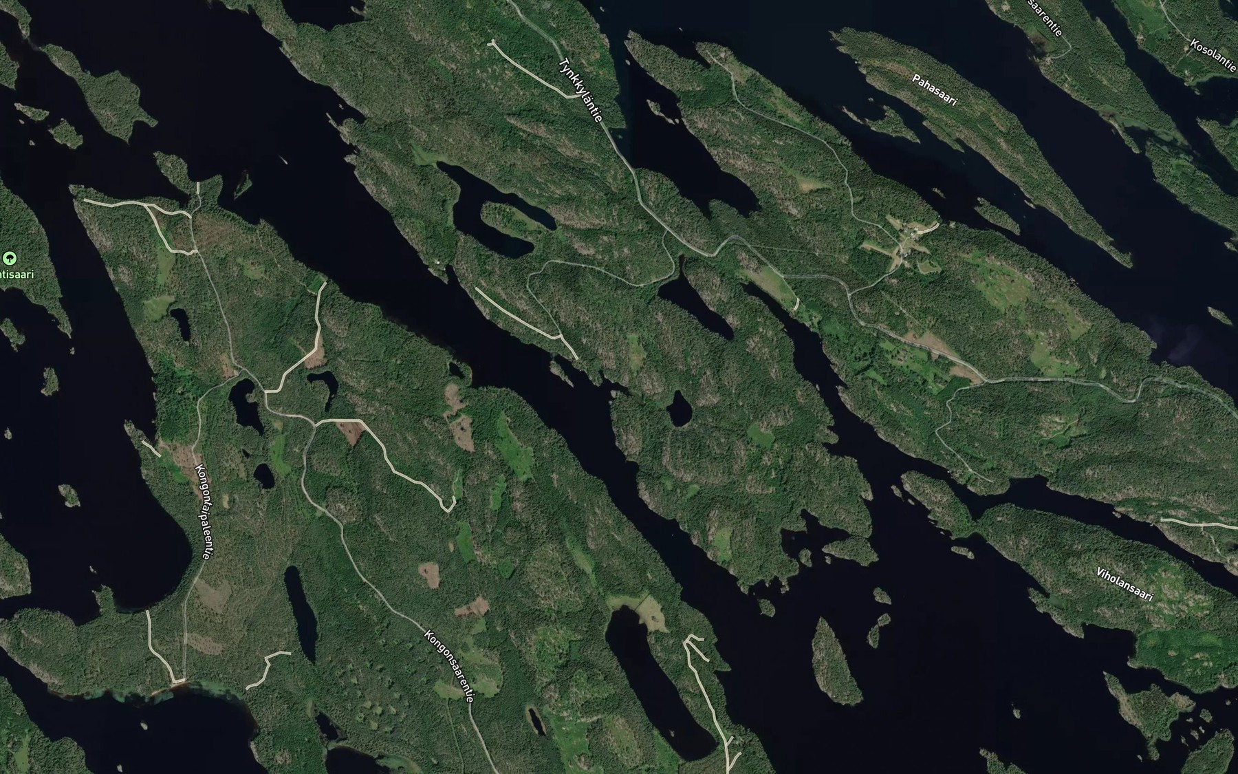 Satellite map of the Vasaralahti