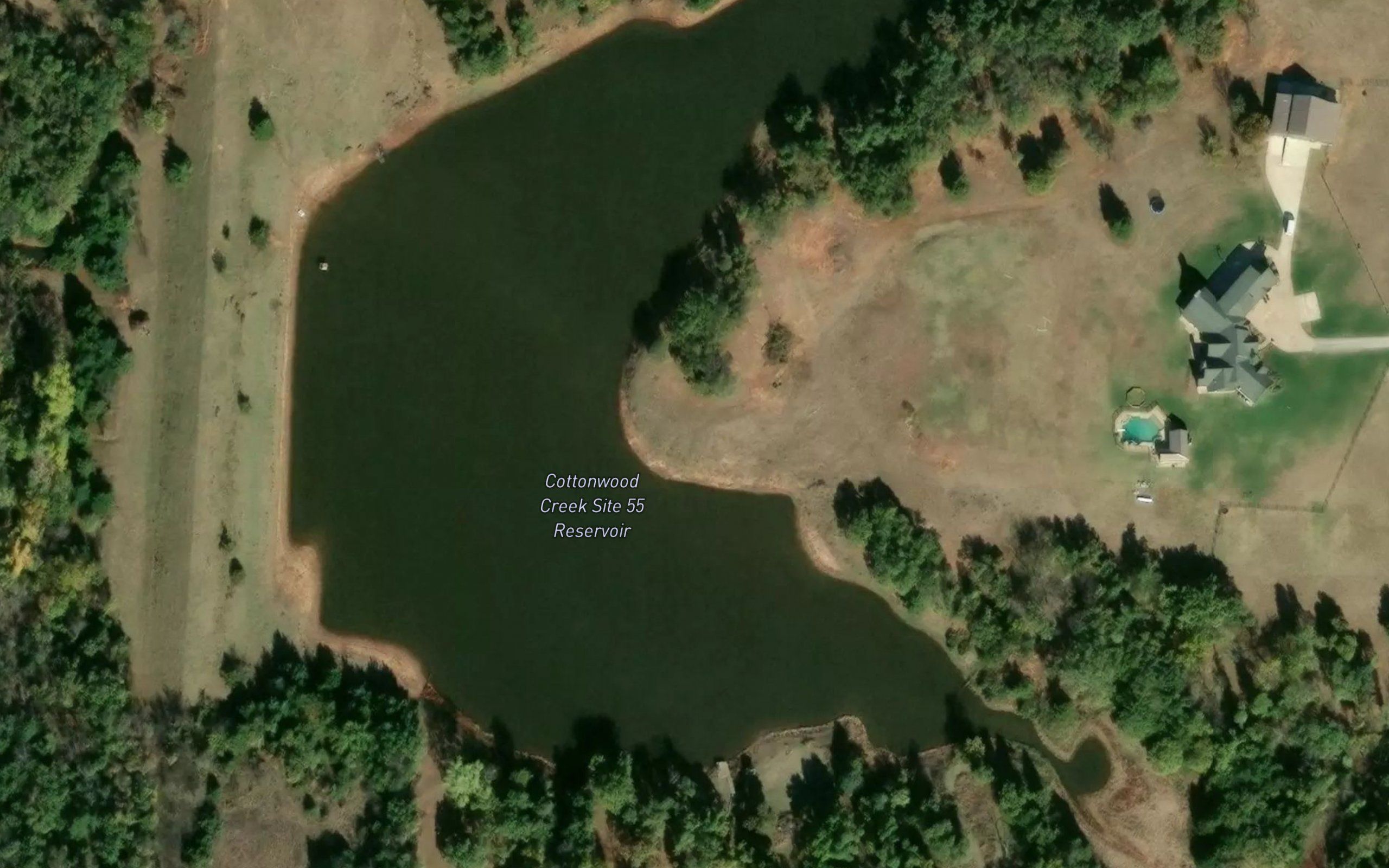 Cottonwood Creek Site 55 Reservoir