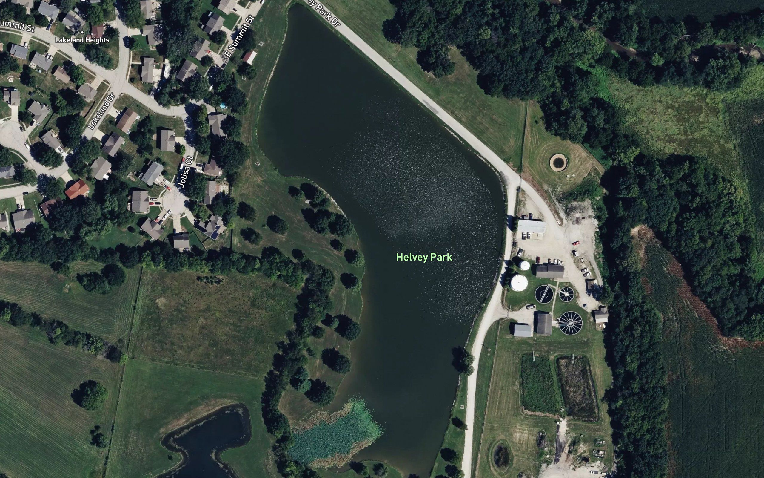 Helvely Park Lake