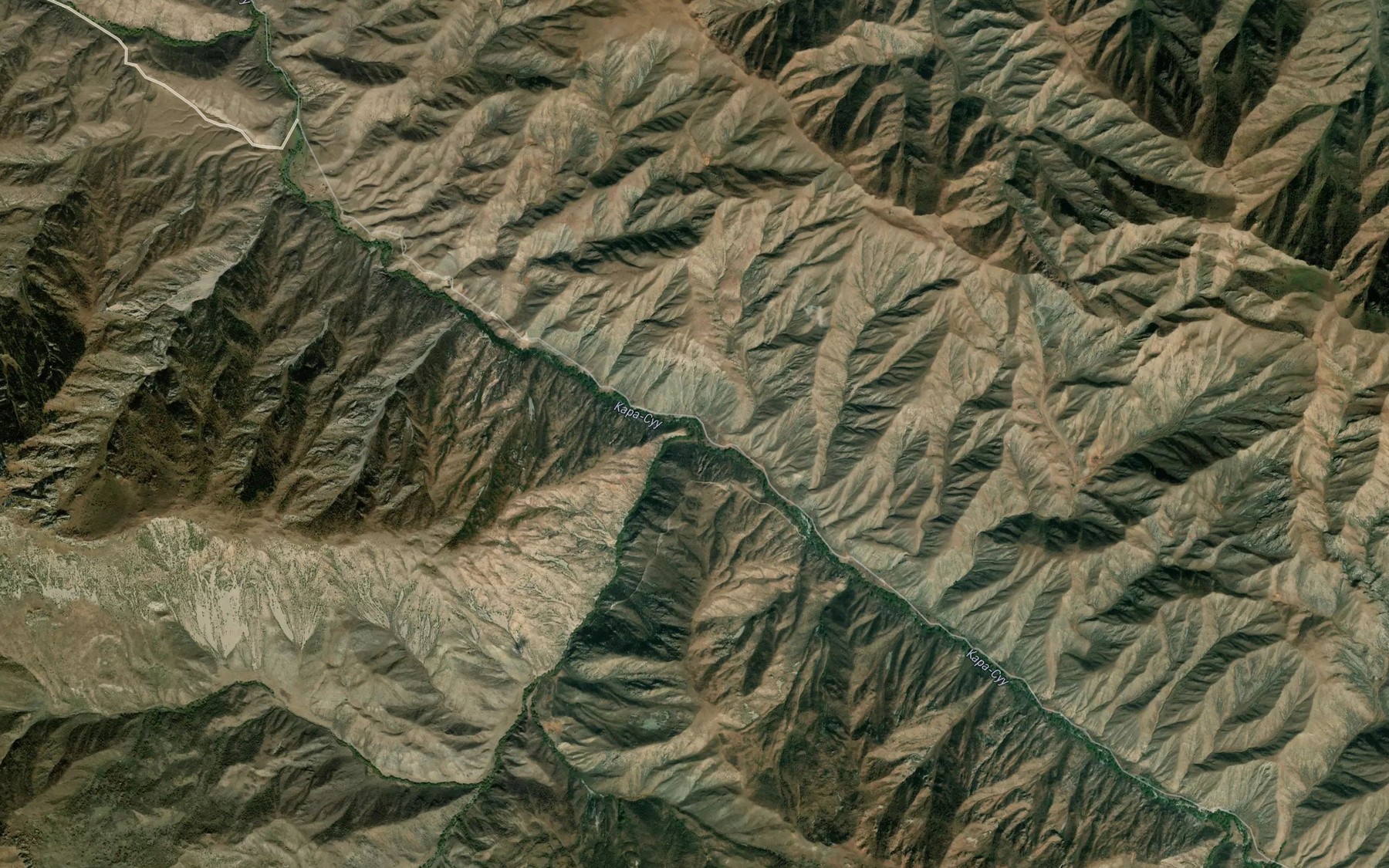 Satellite map of the Oyunkyur