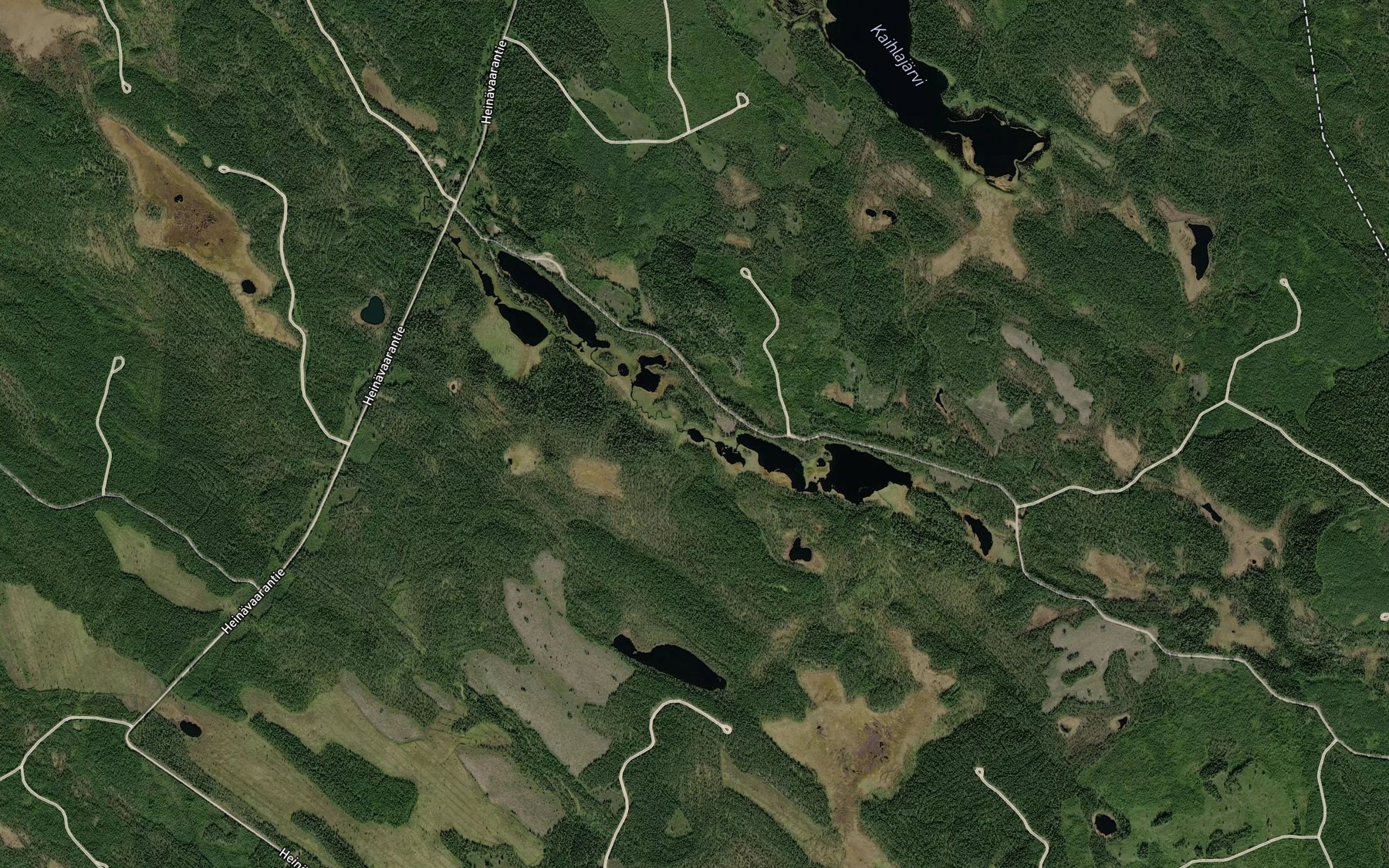 Satellite map of the Pieni Luhtalampi