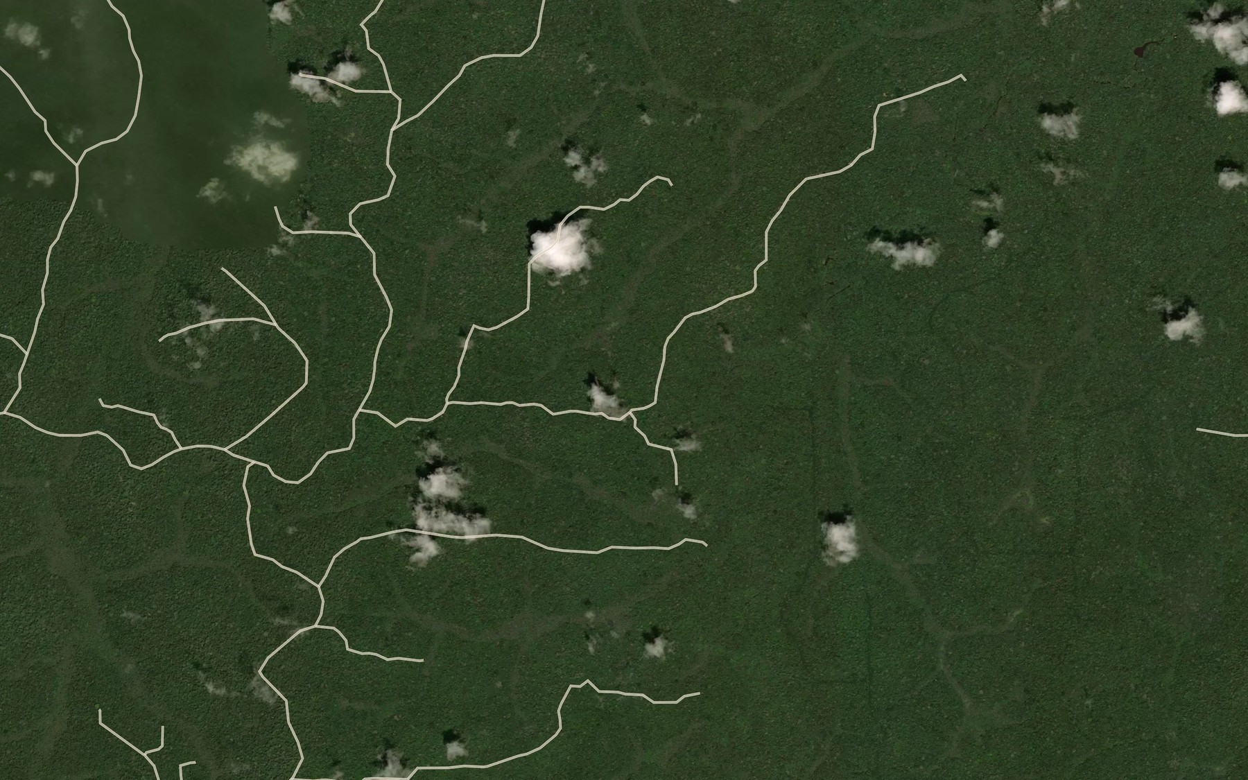 Satellite map of the Mpa-Giono