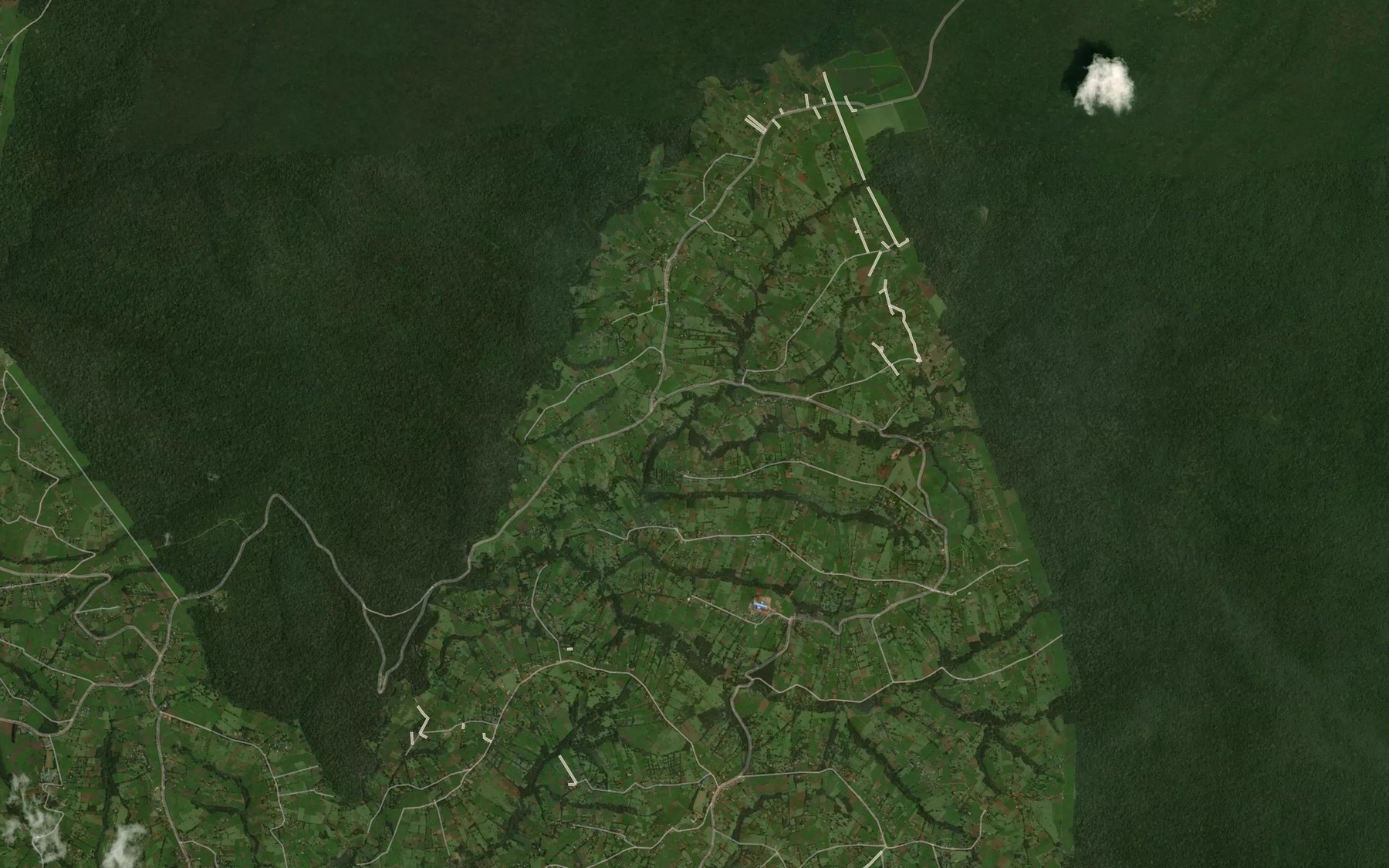 Satellite map of the Nderboiwet