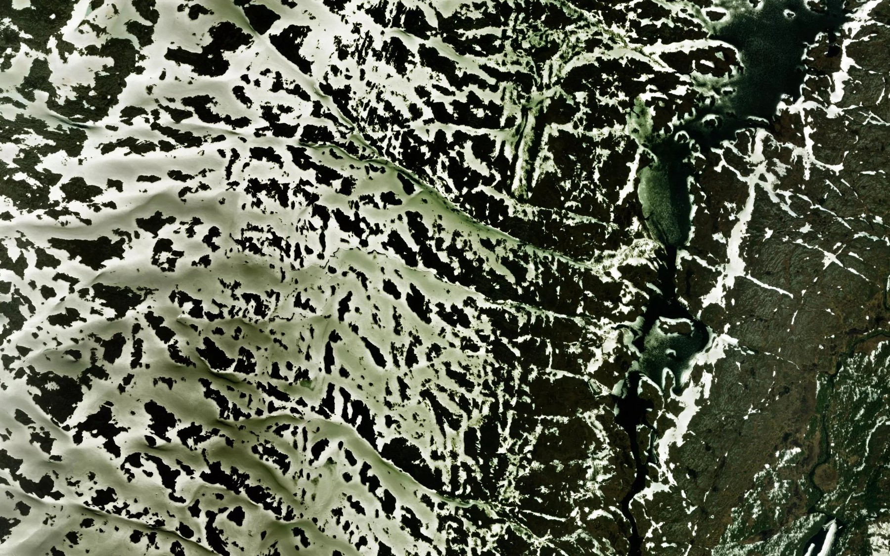 Satellite map of the Gluhpienjohke