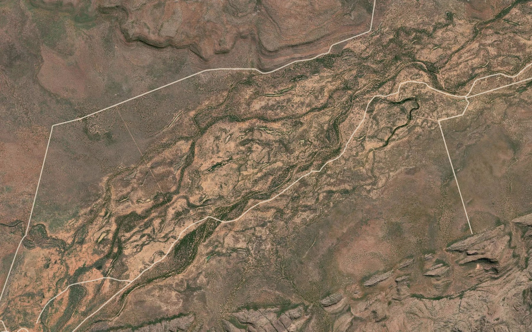 Satellite map of the Battle Creek