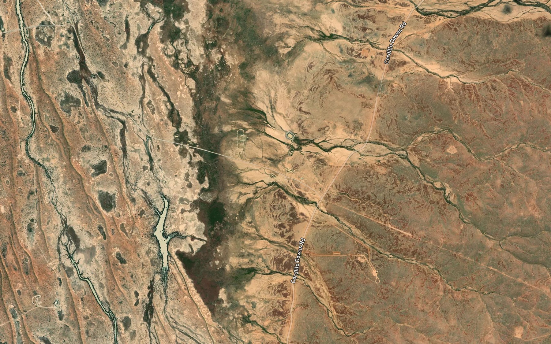 Satellite map of the Mitchiepratchadillie Lake