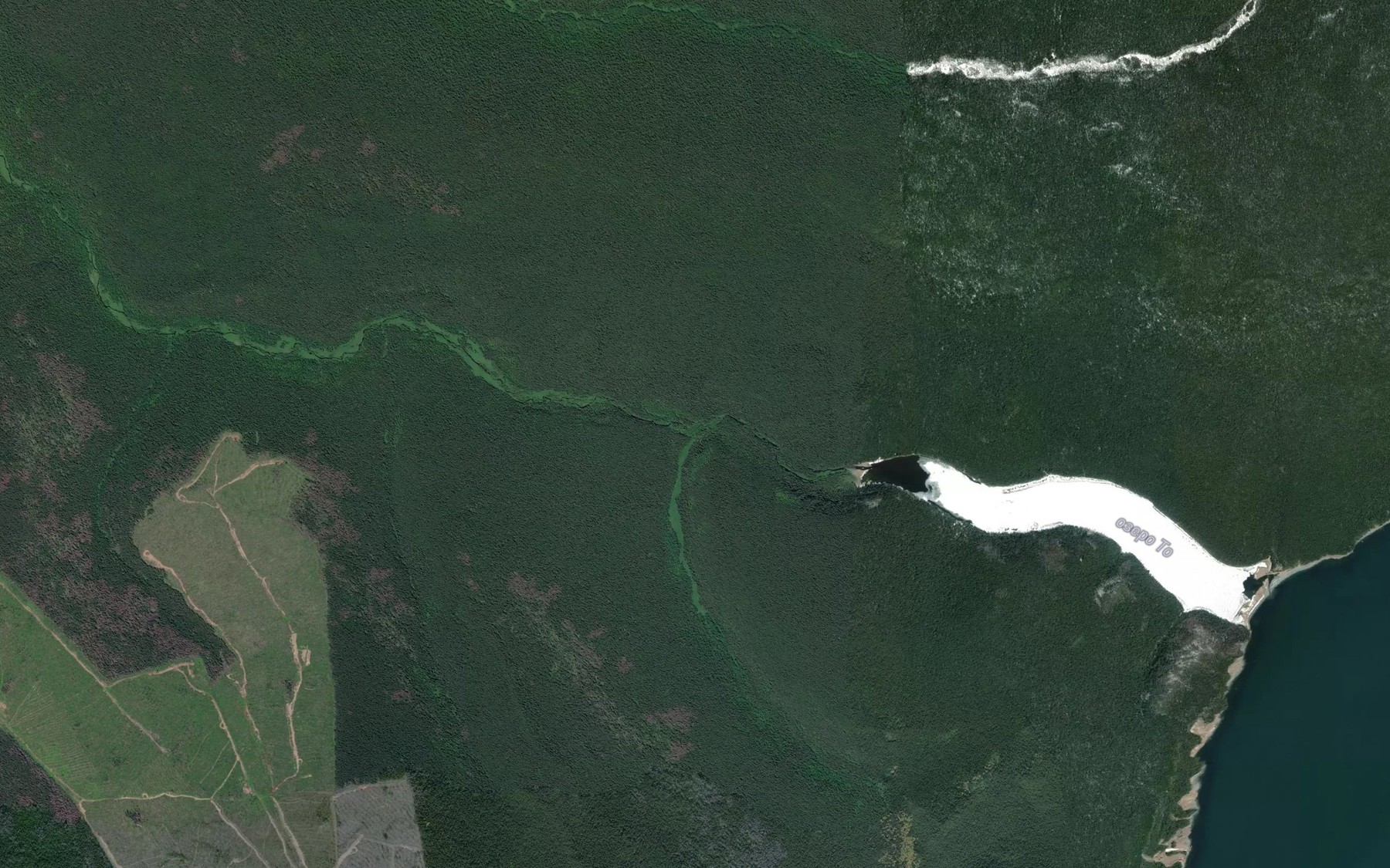 Satellite map of the Rovnyy