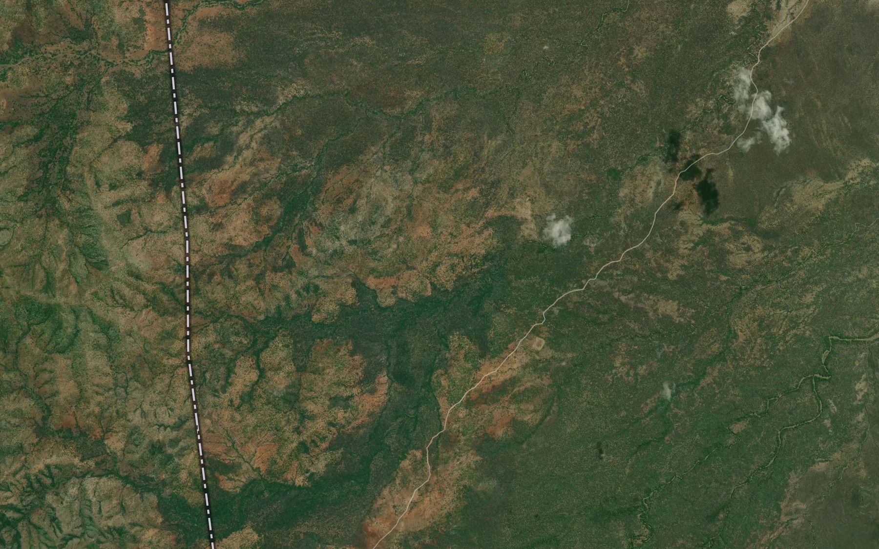 Satellite map of the Kakurio