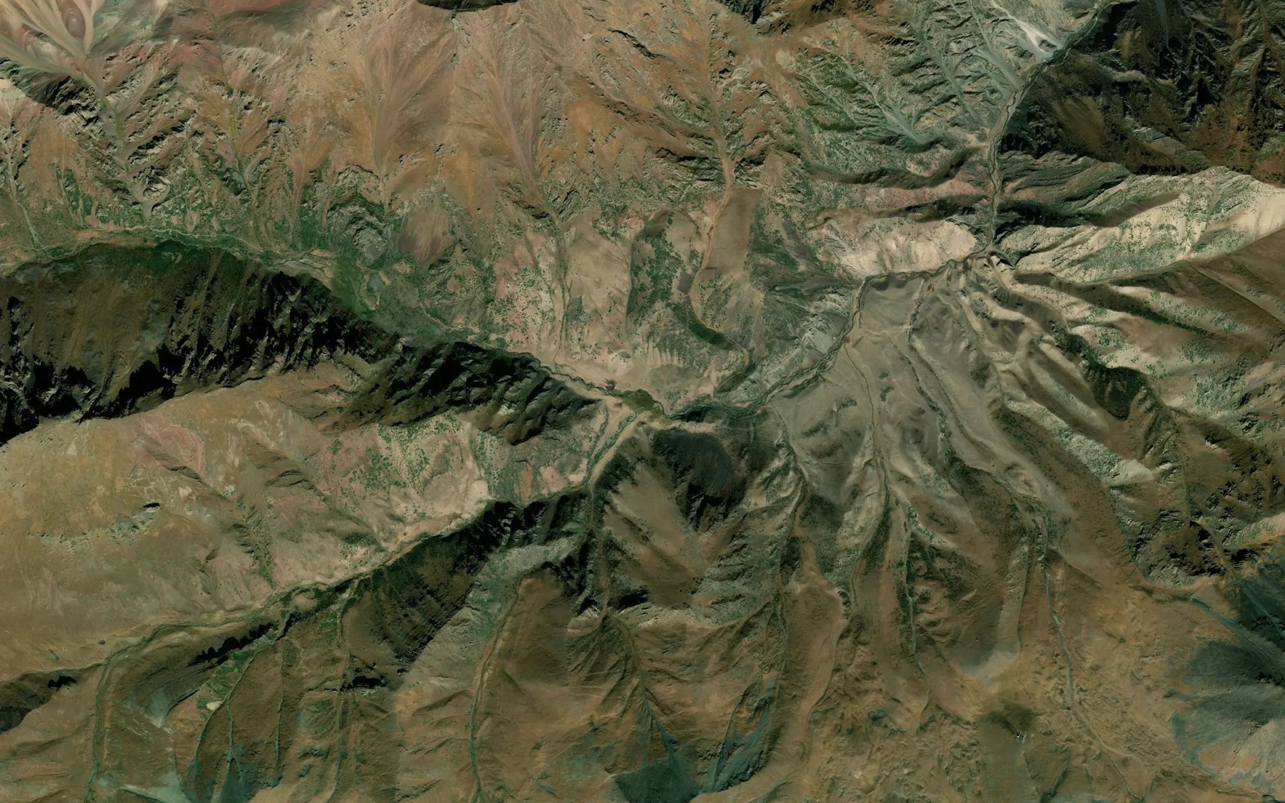 Satellite map of the Tuyuk-Ter