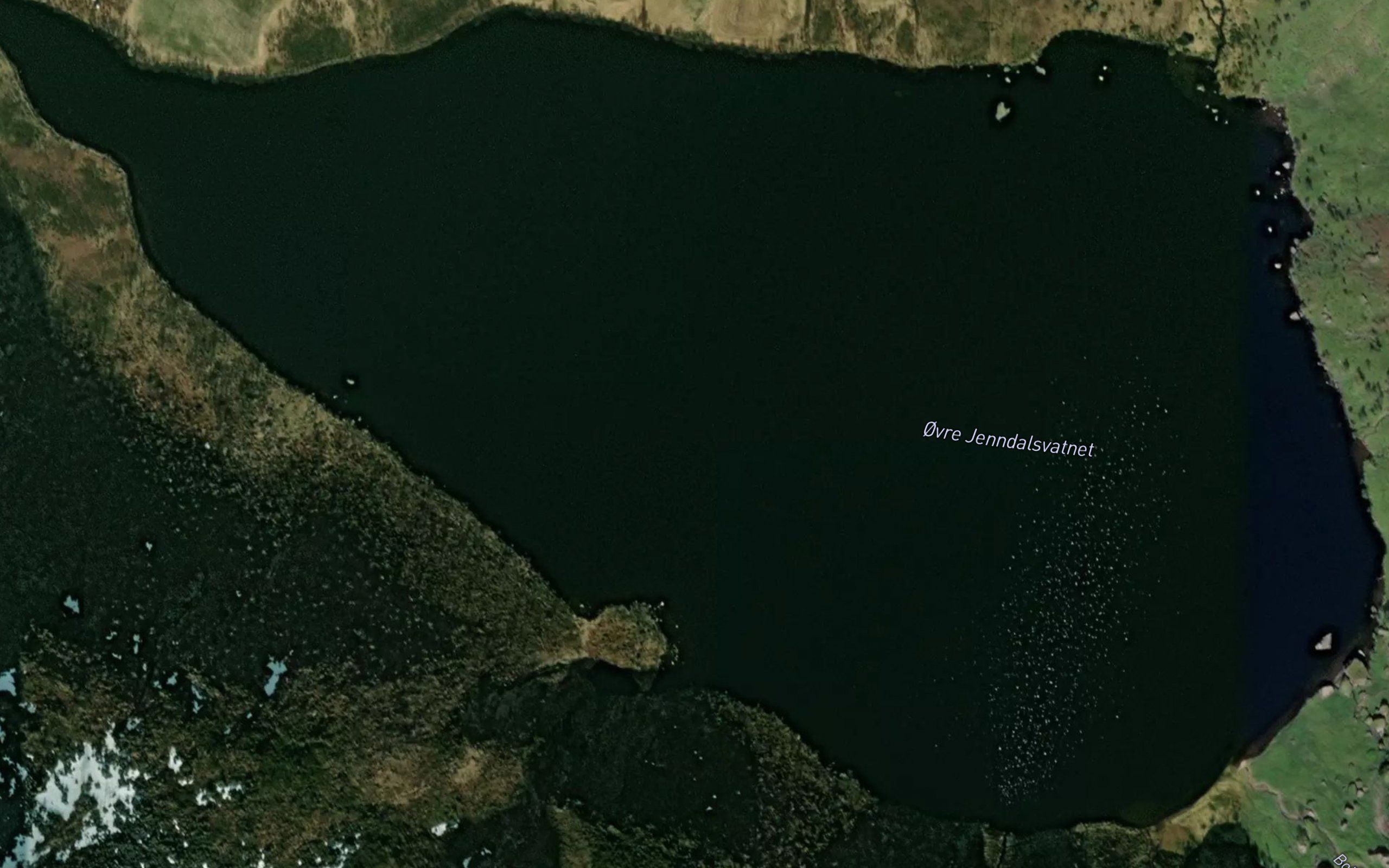 Jenndalsvatnet,ovre