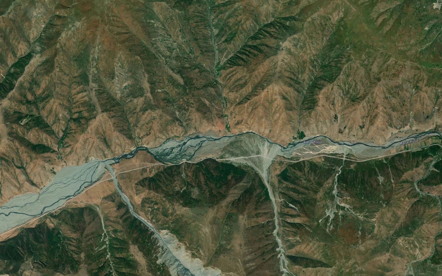 Satellite map of the Basaldy