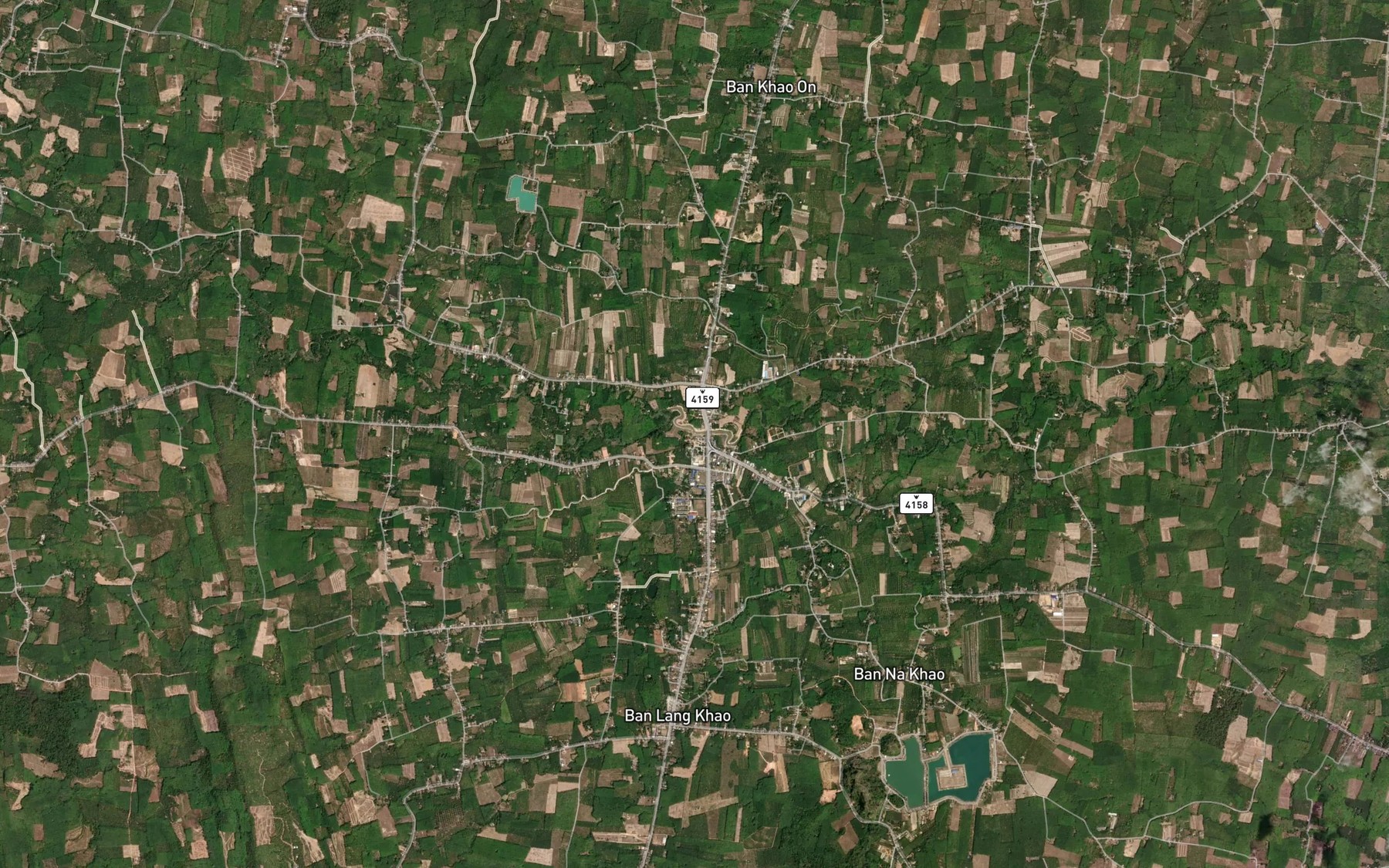 Satellite map of the Huai Nan
