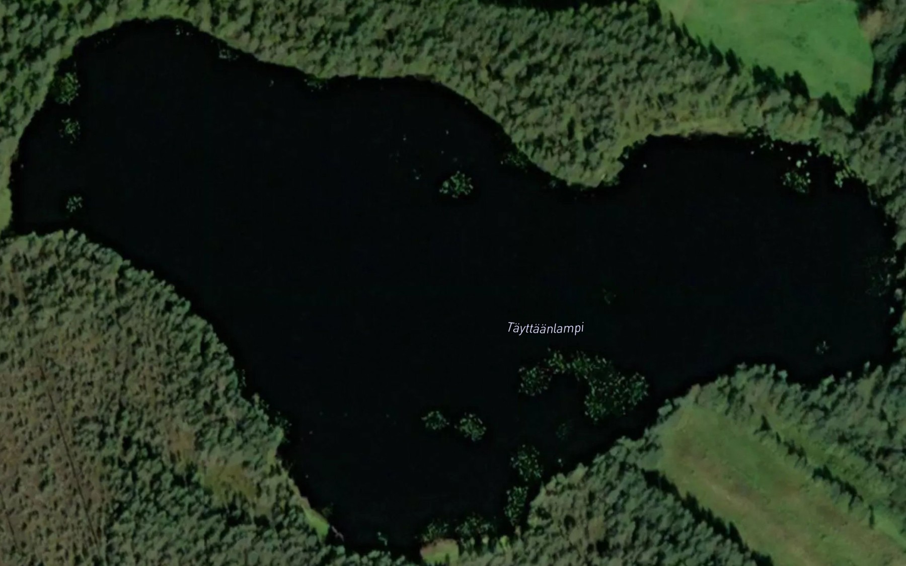 Satellite map of the Tayttaanlampi