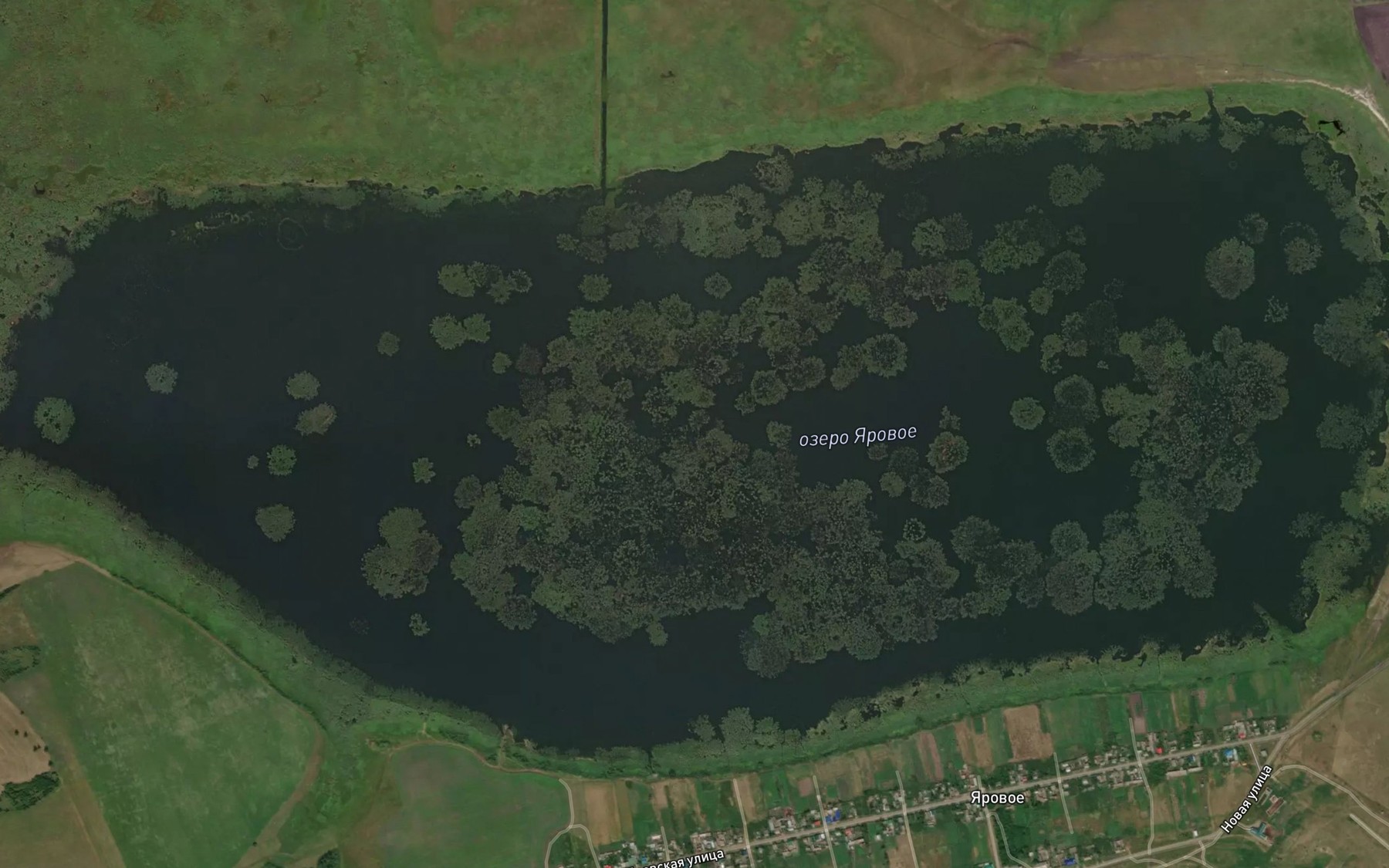 Satellite map of the Ozero Yarovoye