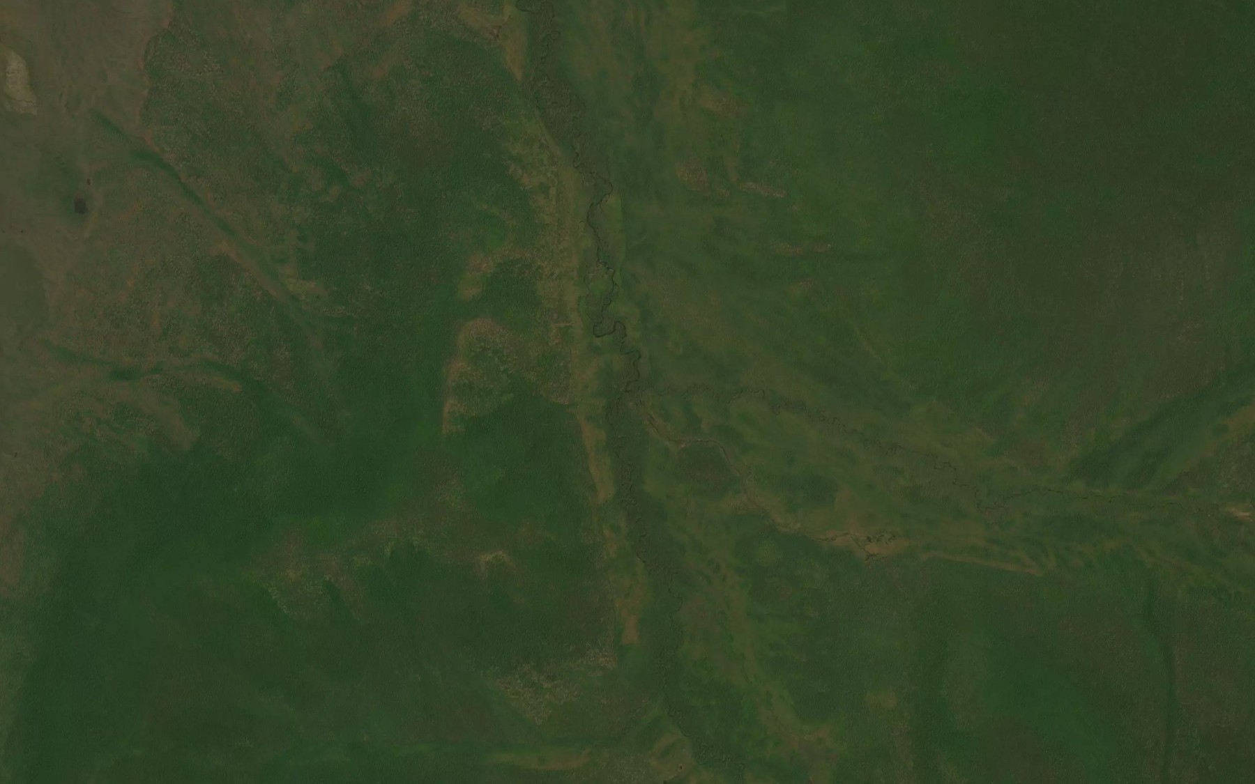 Satellite map of the Nizhniy Kyunkyuy
