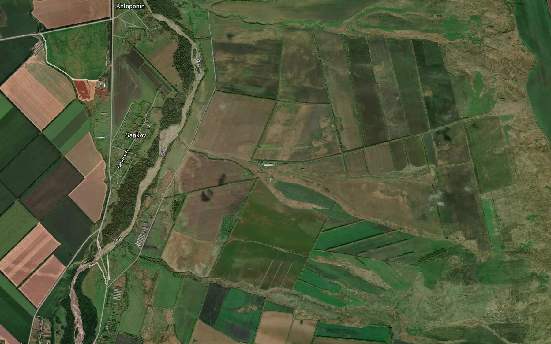 Satellite map of the Vonyuchiy