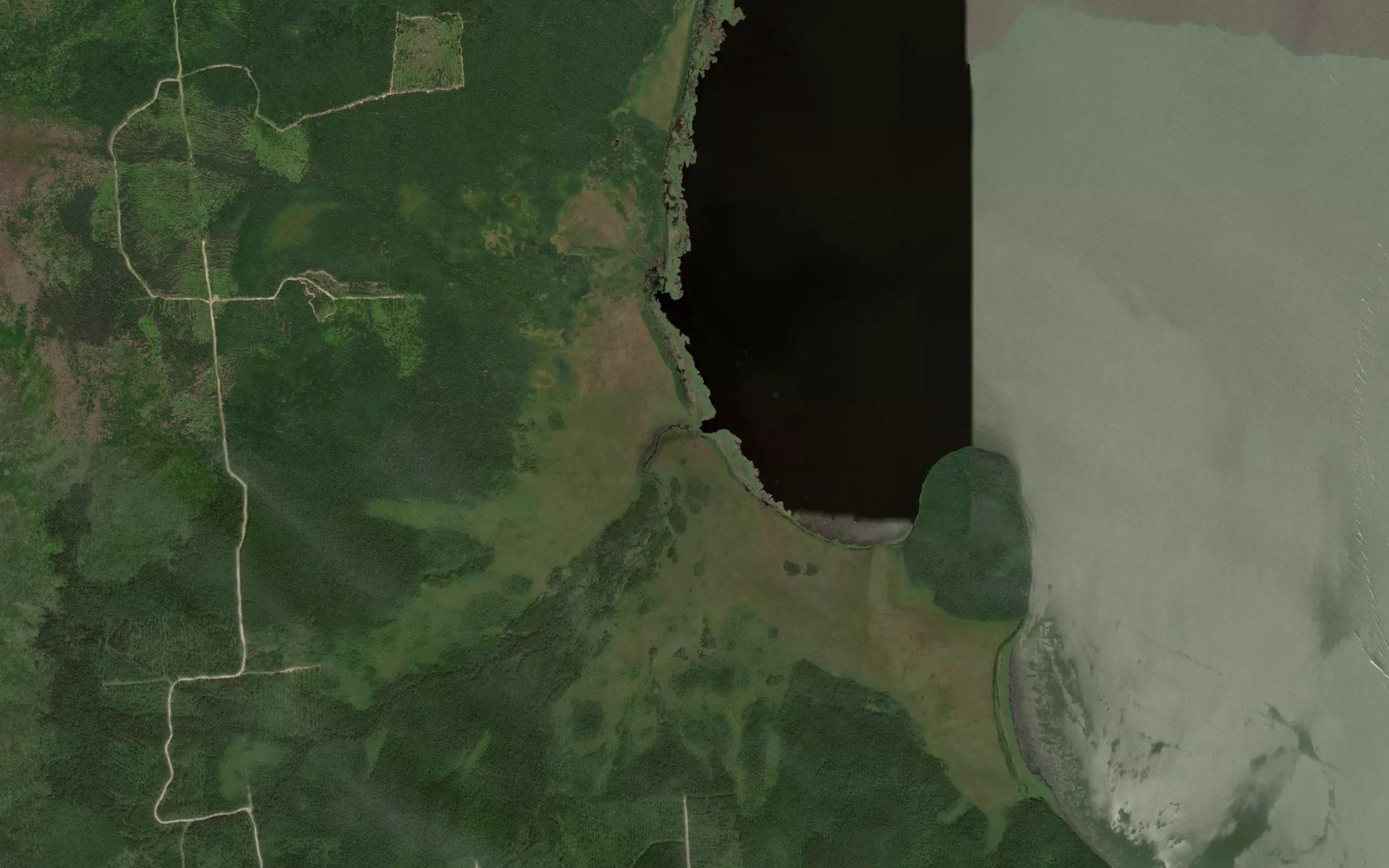 Satellite map of the Mokhovoy