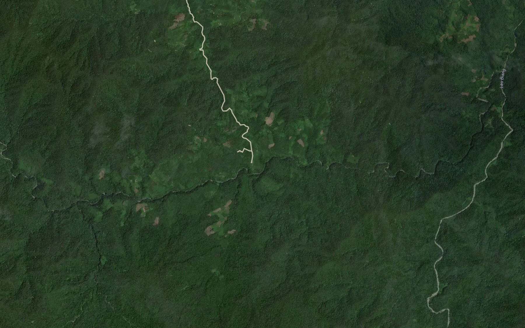 Satellite map of the Lau Sarangpipit