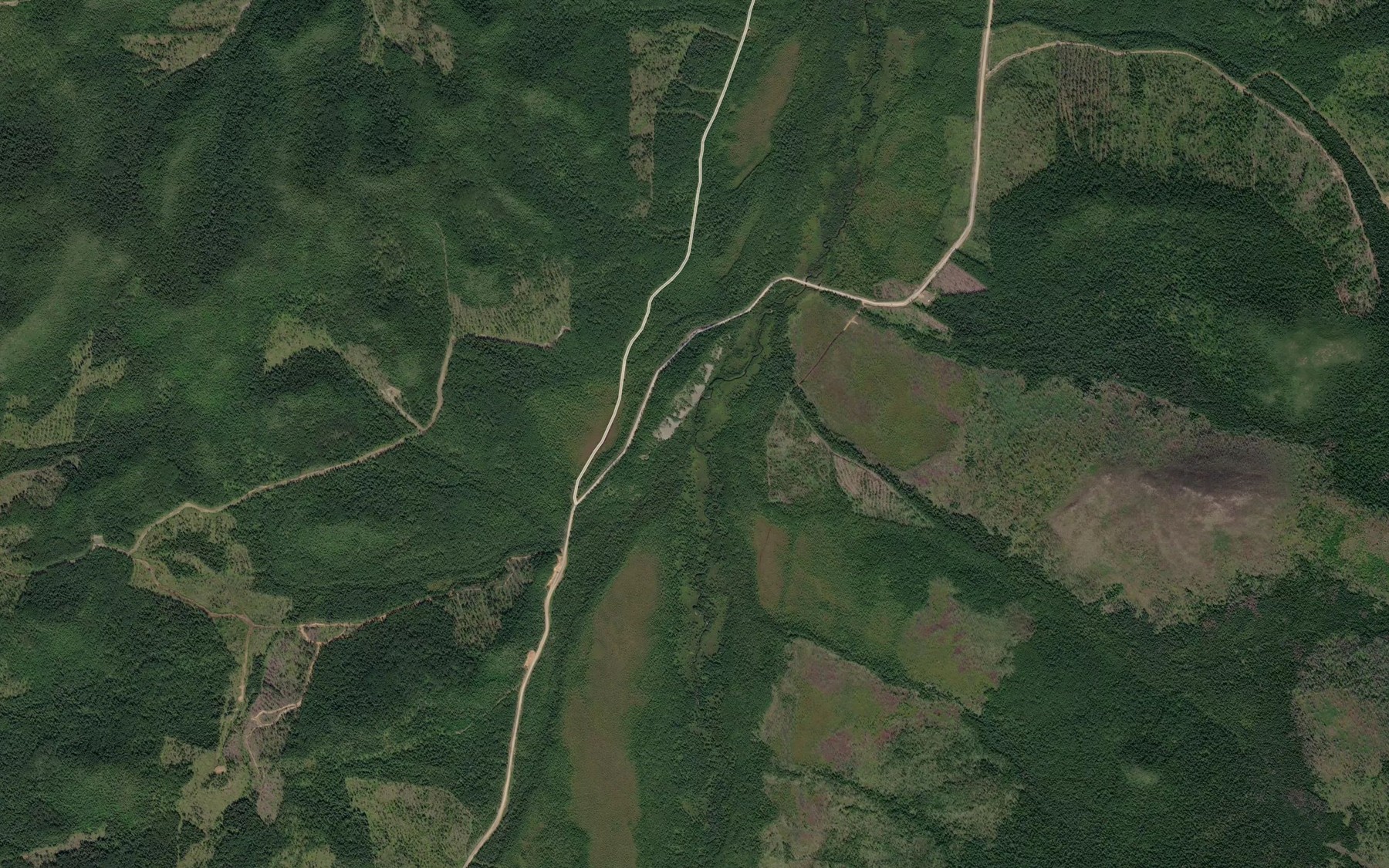 Satellite map of the Prizhimnyy
