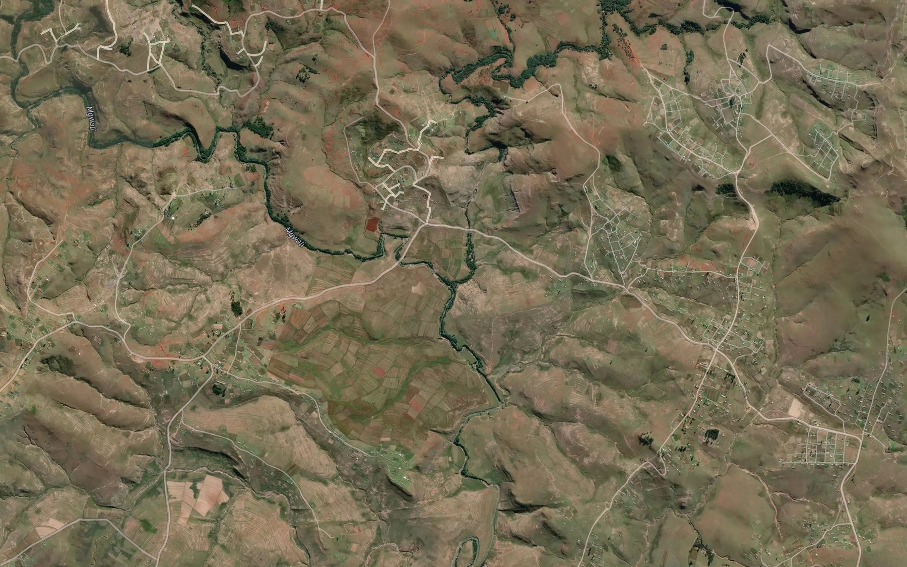 Satellite map of the Gqutyini