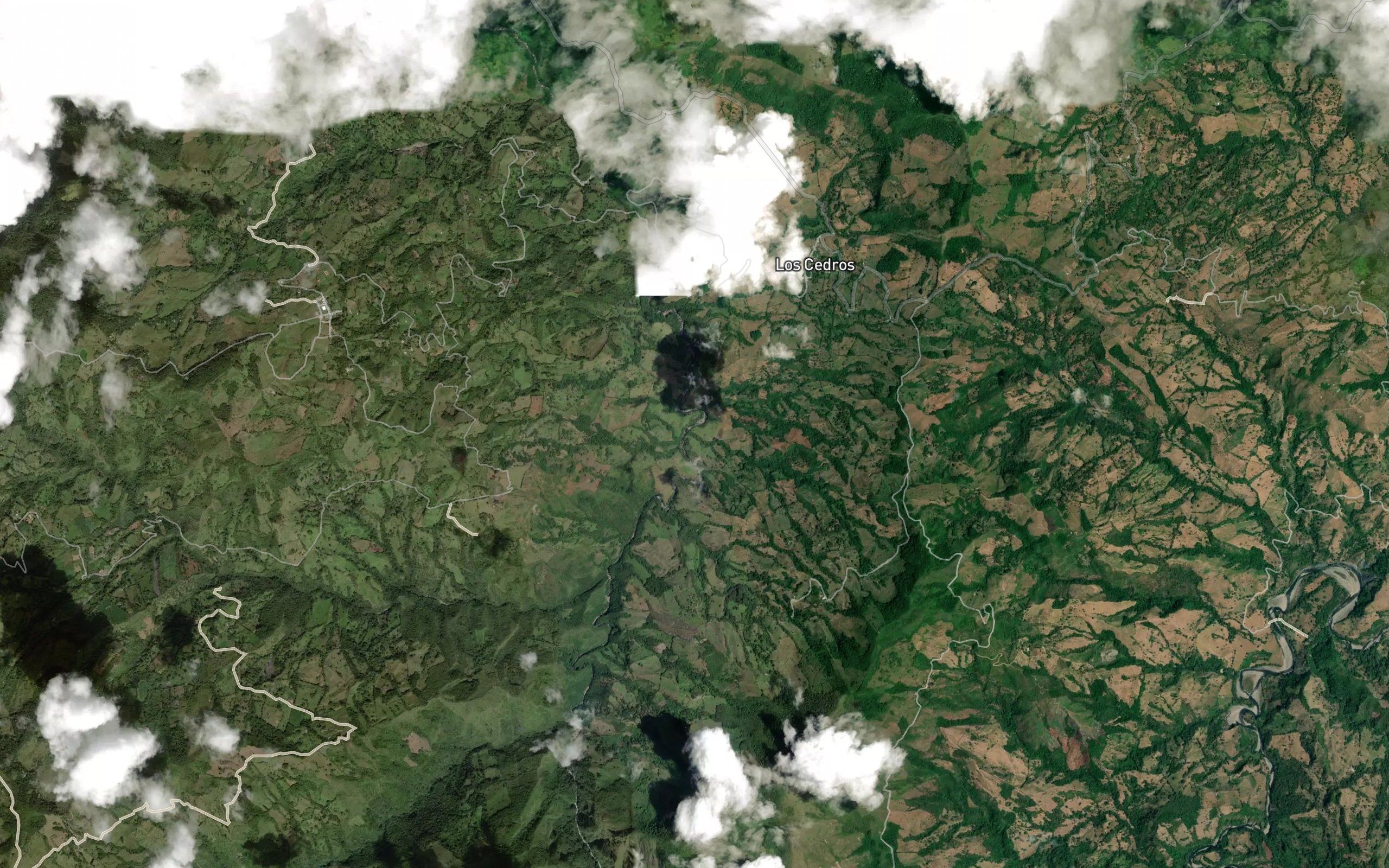 Cascajal. Quebrada