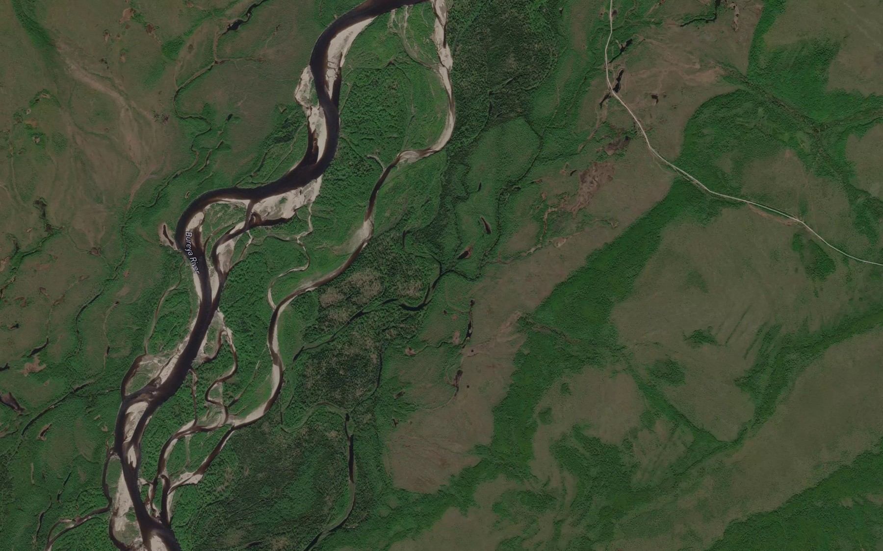 Satellite map of the Kuyukangda