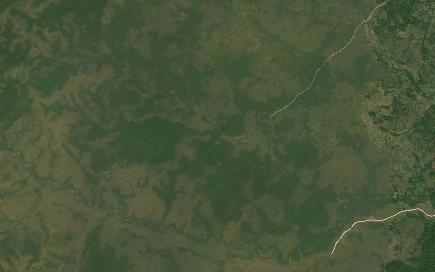 Satellite map of the Choupcharre