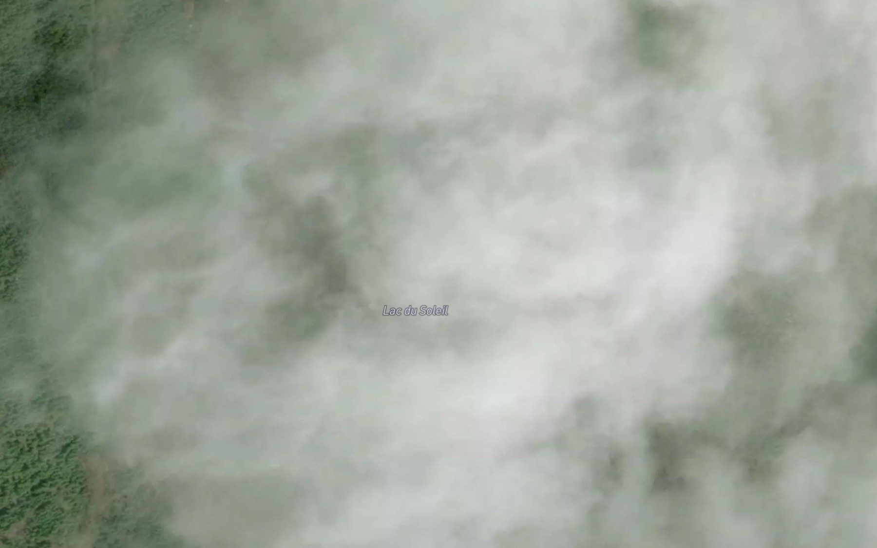 Satellite map of the Lac du Soleil