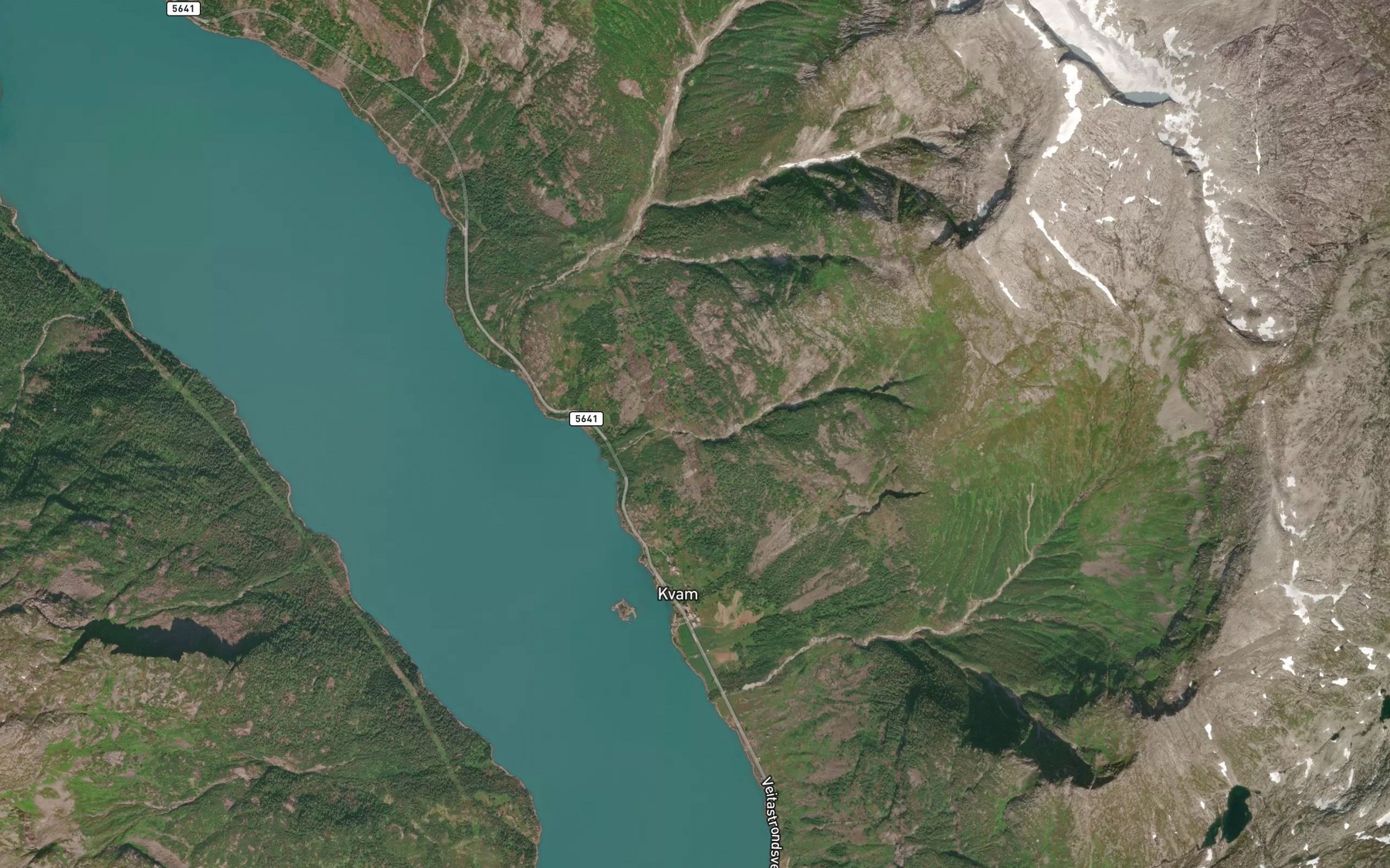 Satellite map of the Svori