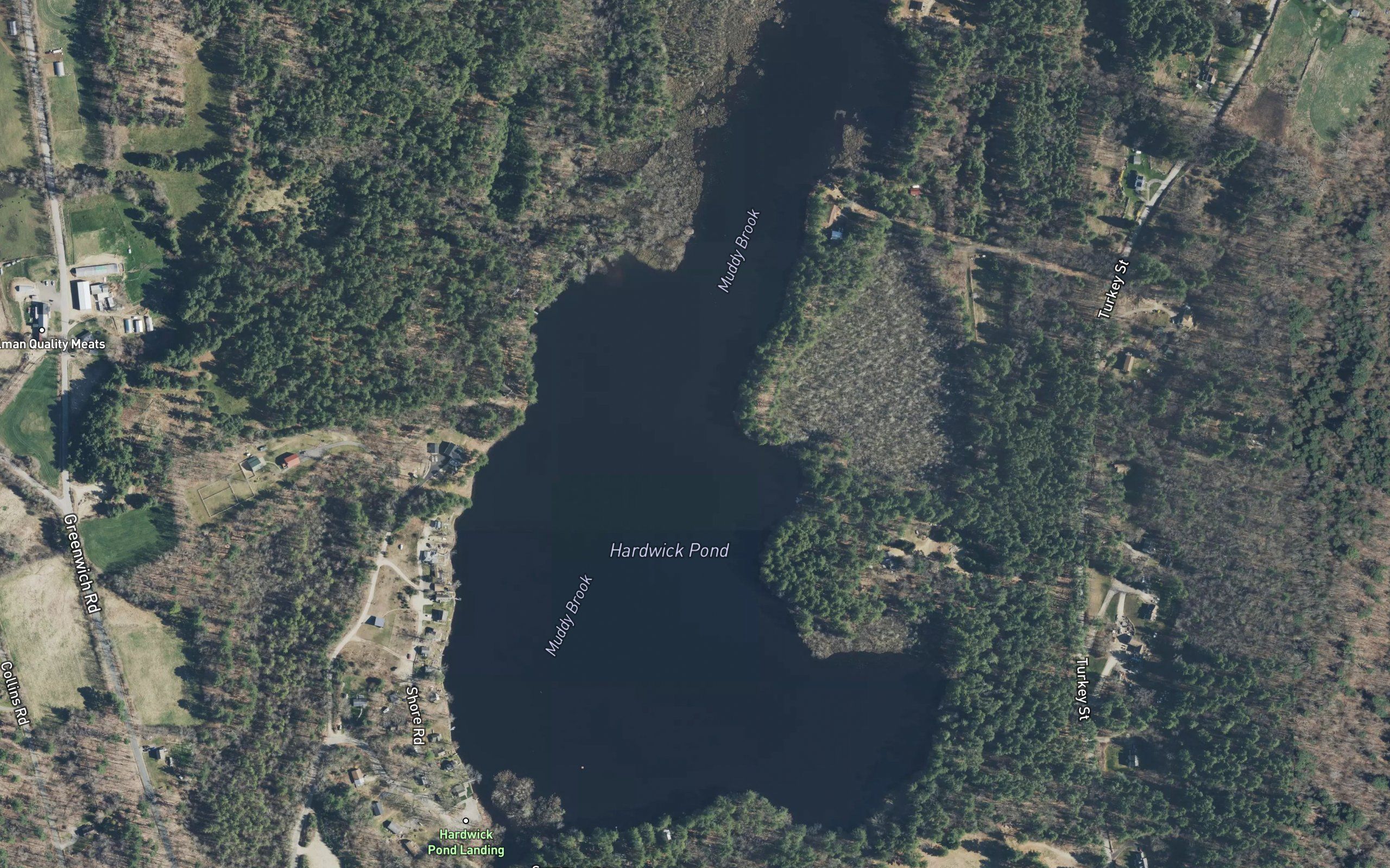 Hardwick Pond