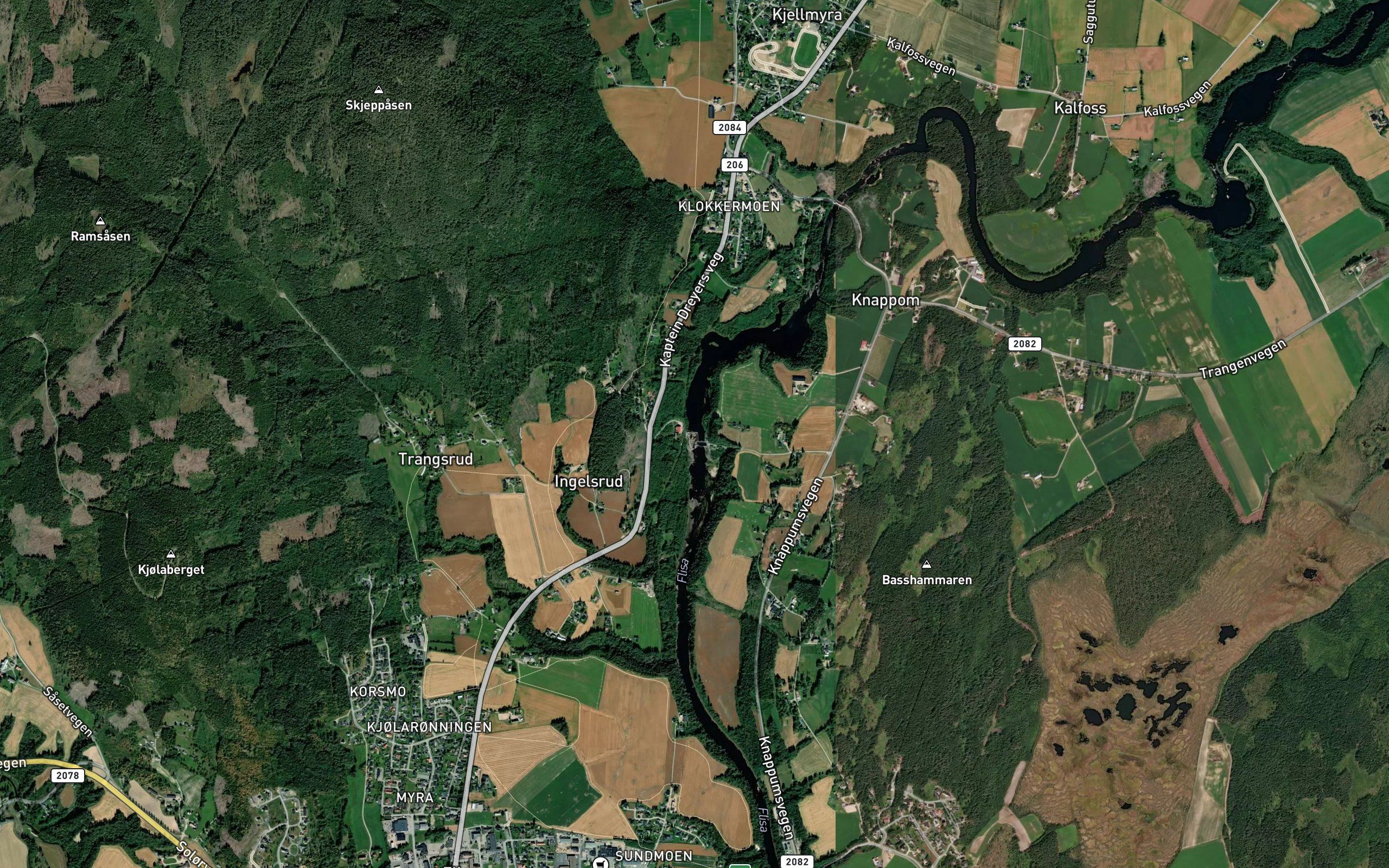 Sjusaetrefossen