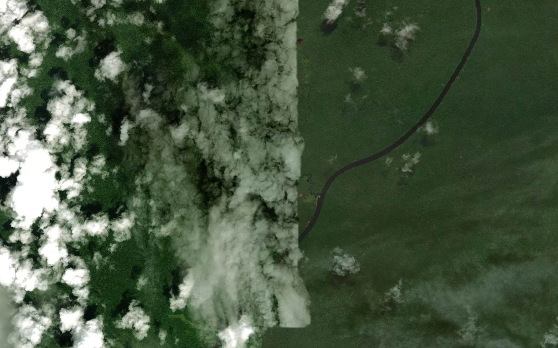 Satellite map of the Sungai Nonum