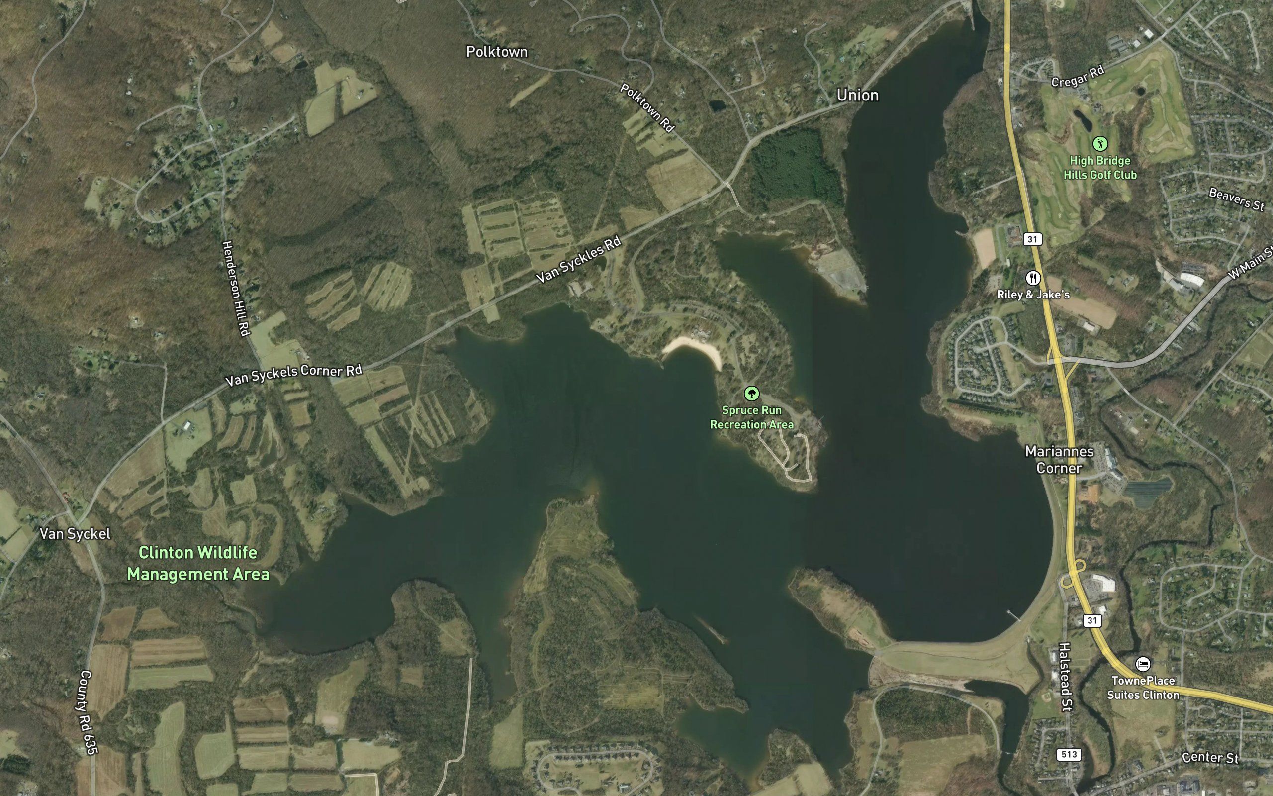 Spruce Run Reservoir