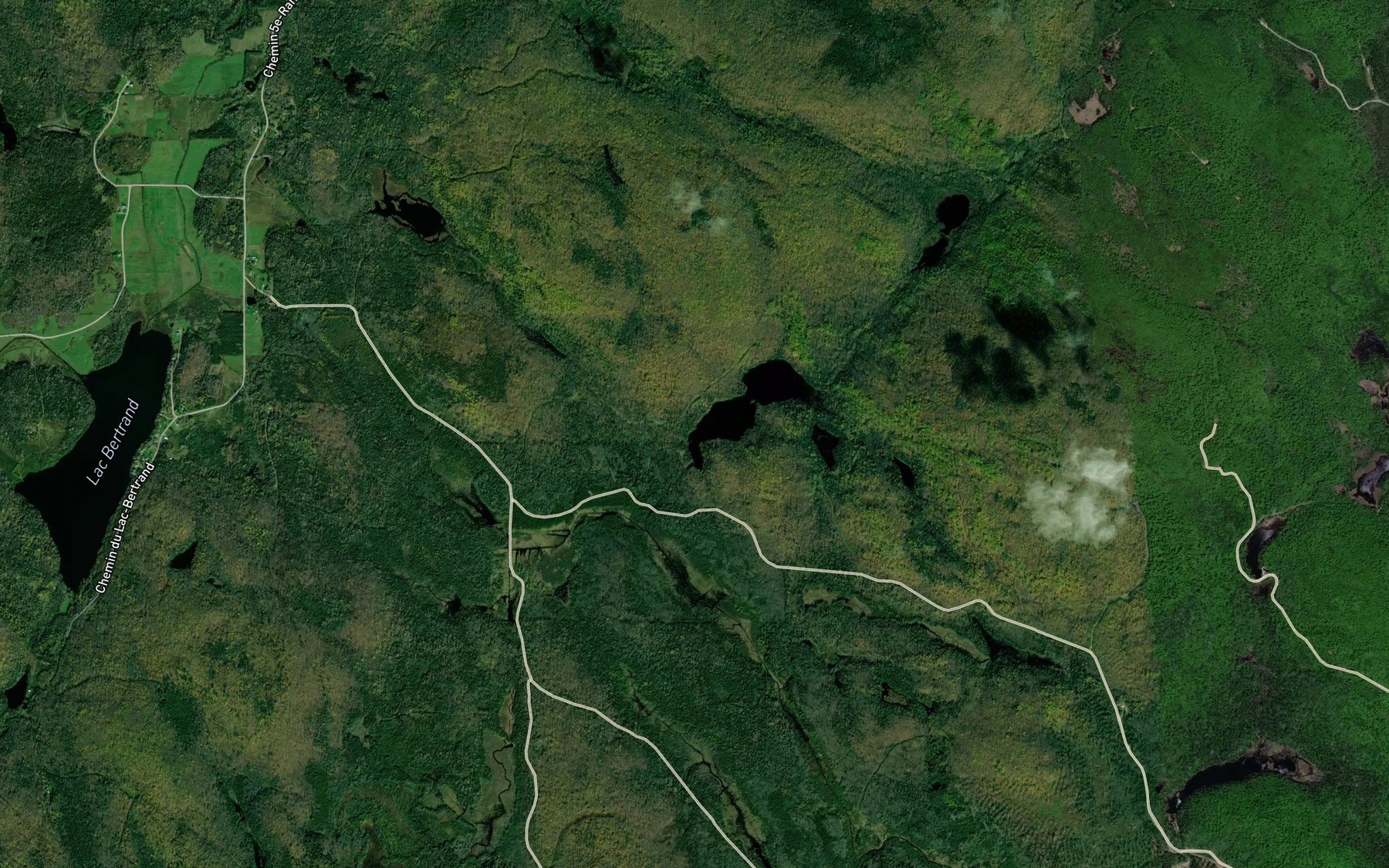 Satellite map of the Branche Nord-Ouest