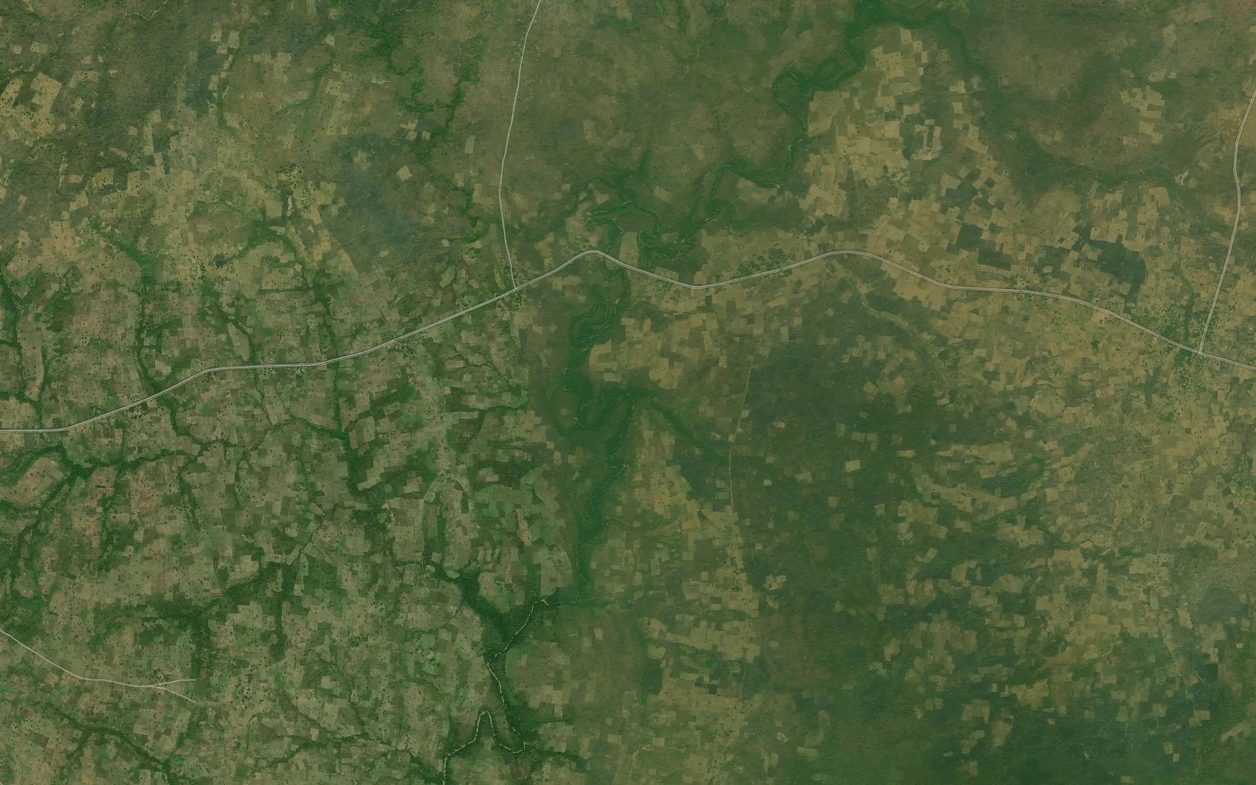 Satellite map of the River Norkor