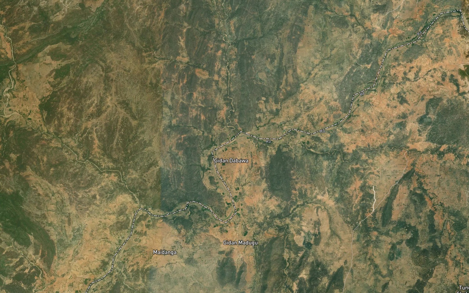 Satellite map of the River Maijijemailu