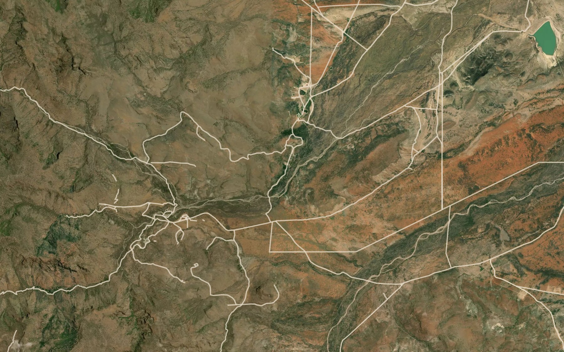 Satellite map of the Orchard Spring