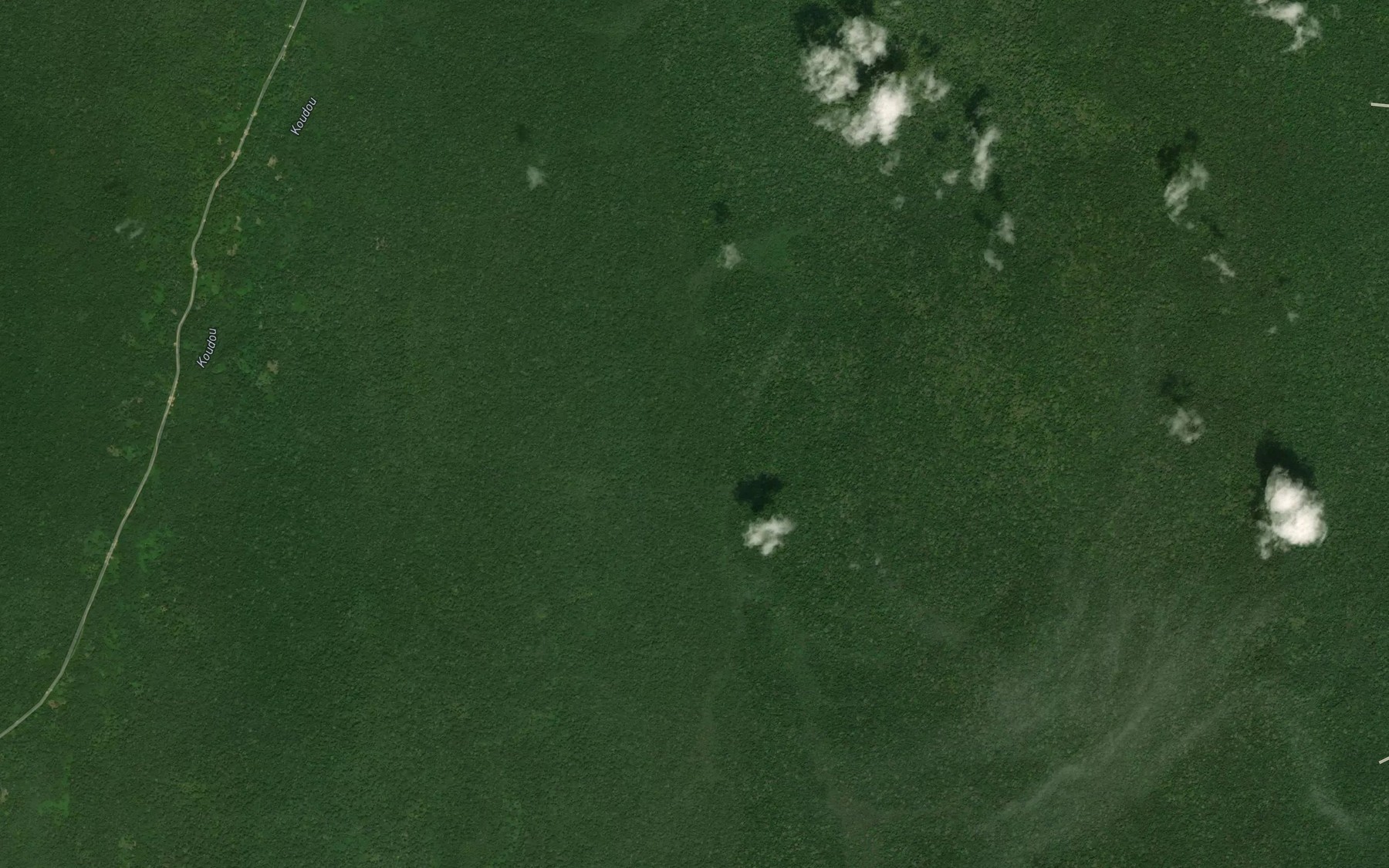 Satellite map of the Naougouloulou I