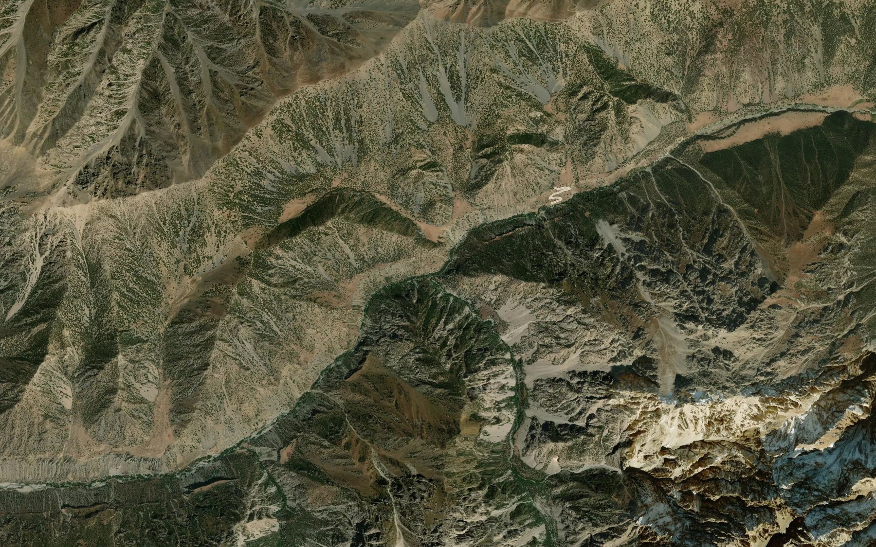 Satellite map of the Sardala