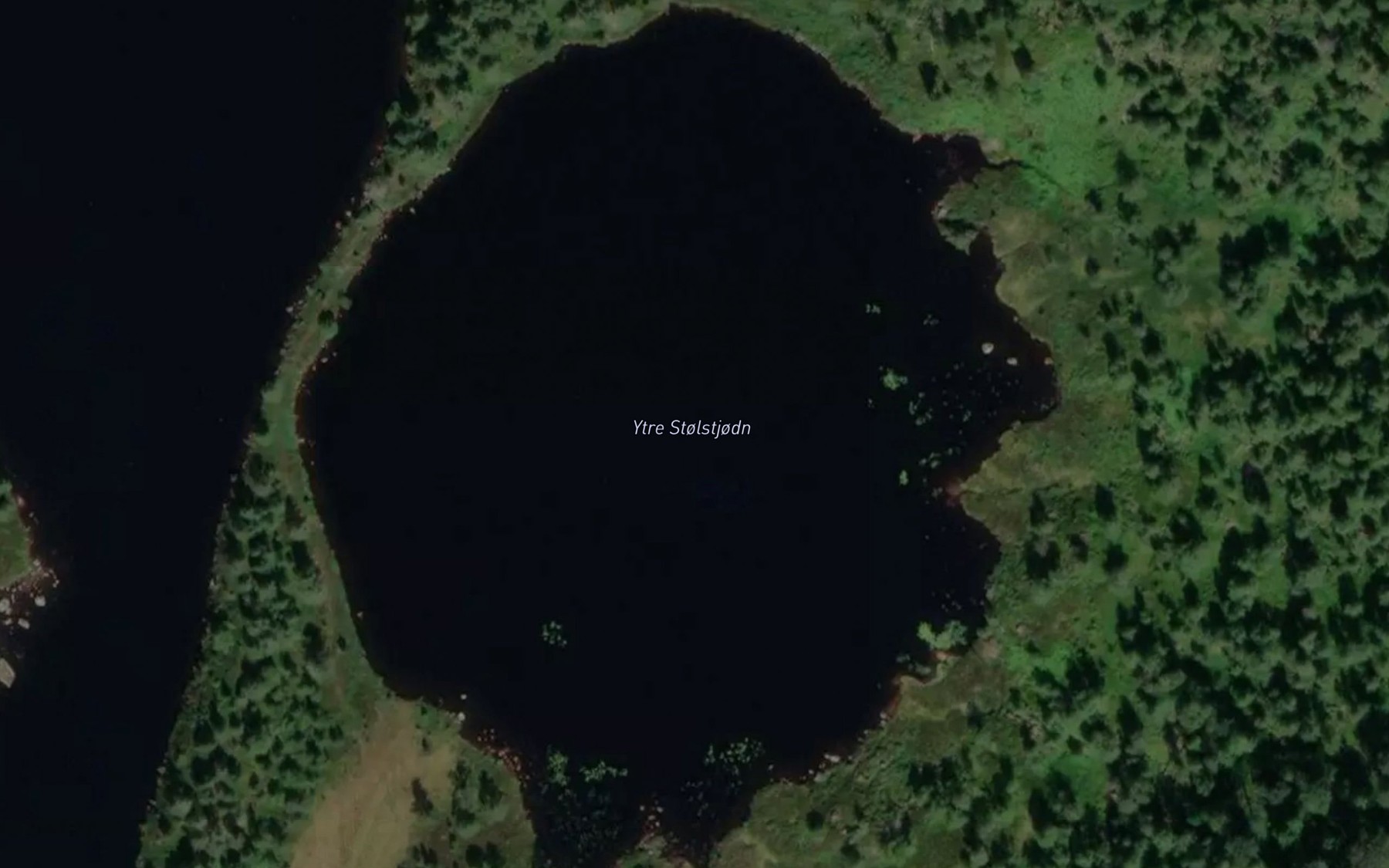Satellite map of the Ytre Stolstjodn