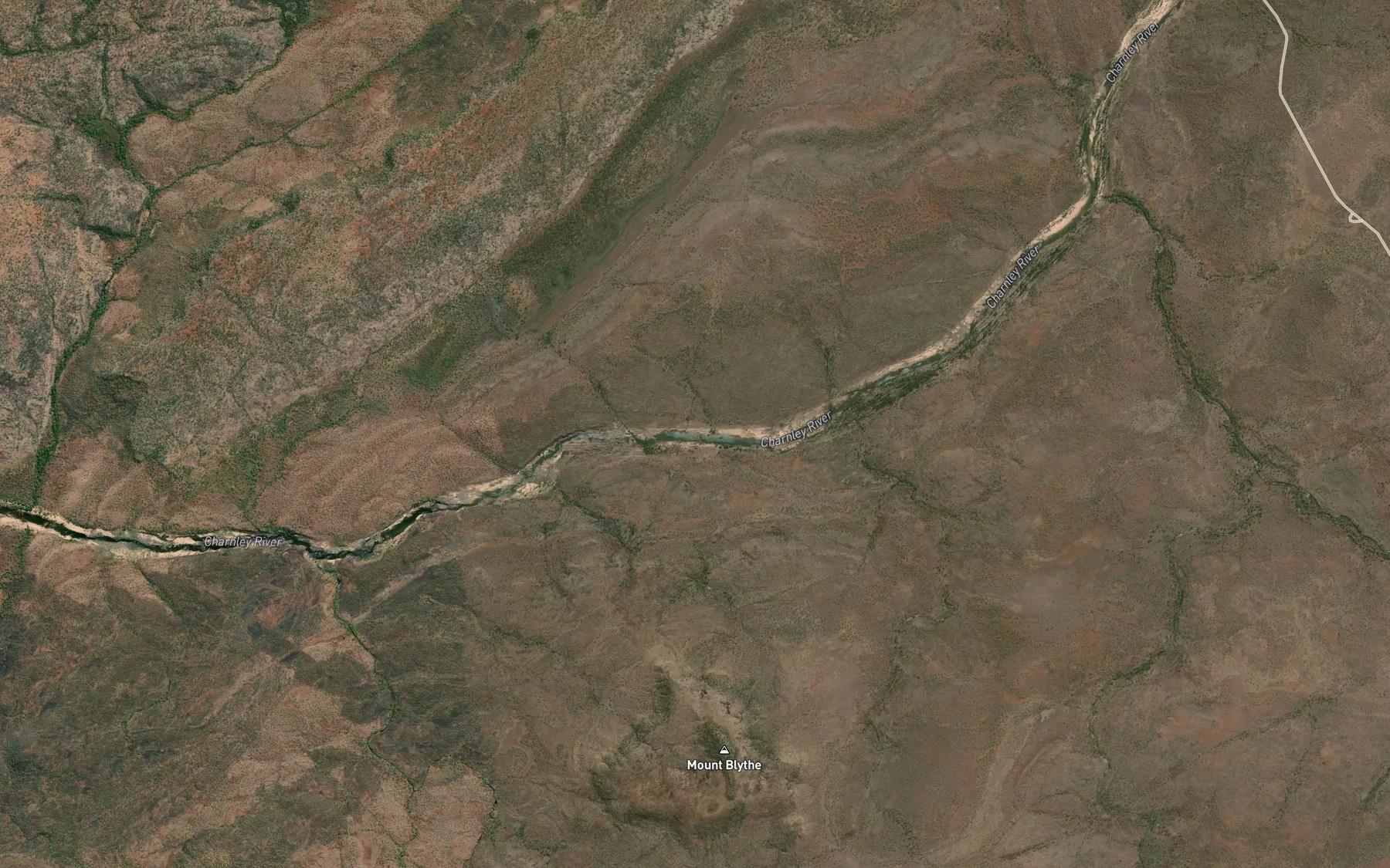 Satellite map of the Myalan Pool